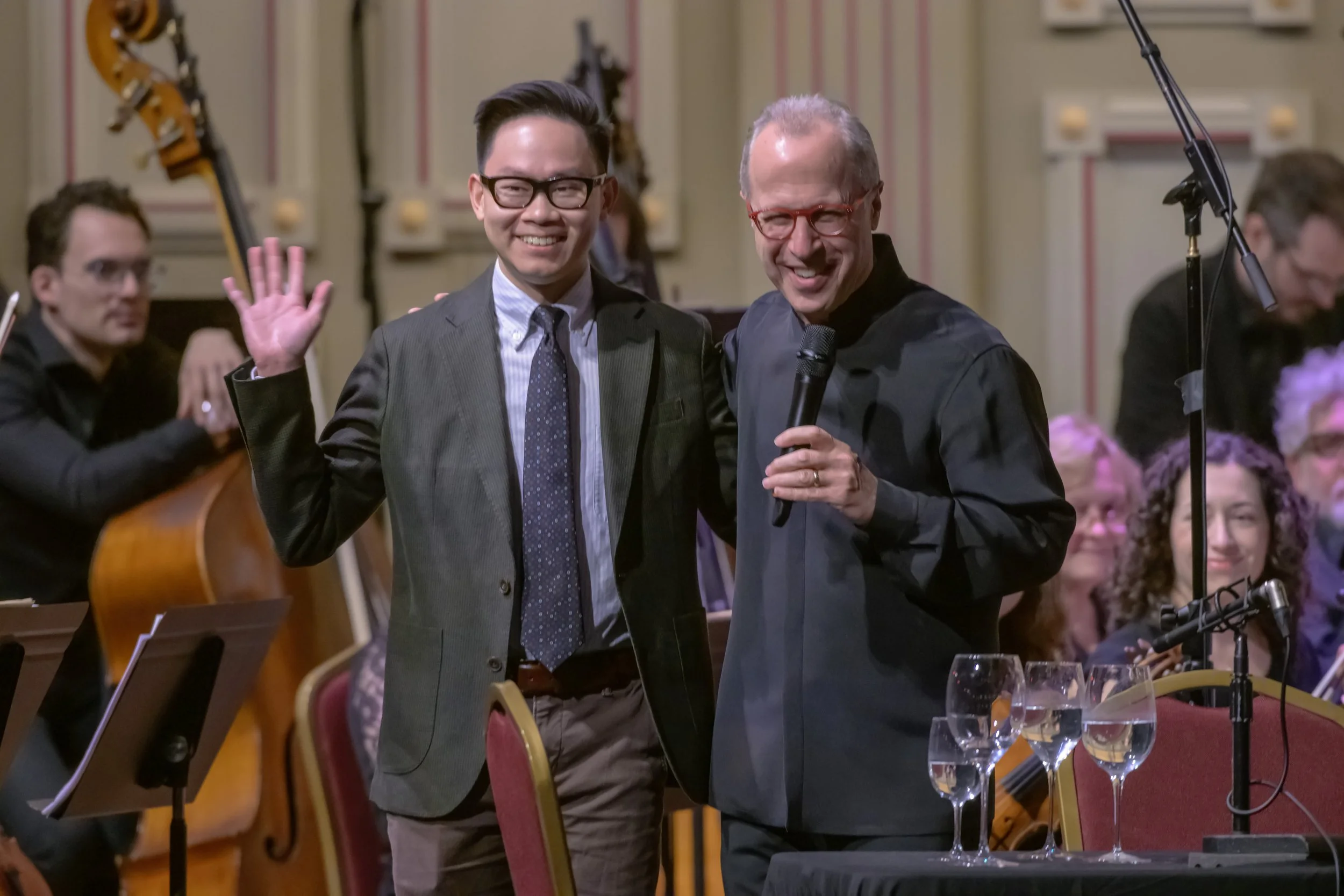  Photos from the recorded performance of  Re(new)al, Next Week’s Trees,  and  Higher Ground,  Concerto for Tuba at the Troy Savings Bank Music Hall on April 13, 2024. Photo Credit: Gary Gold Photography 
