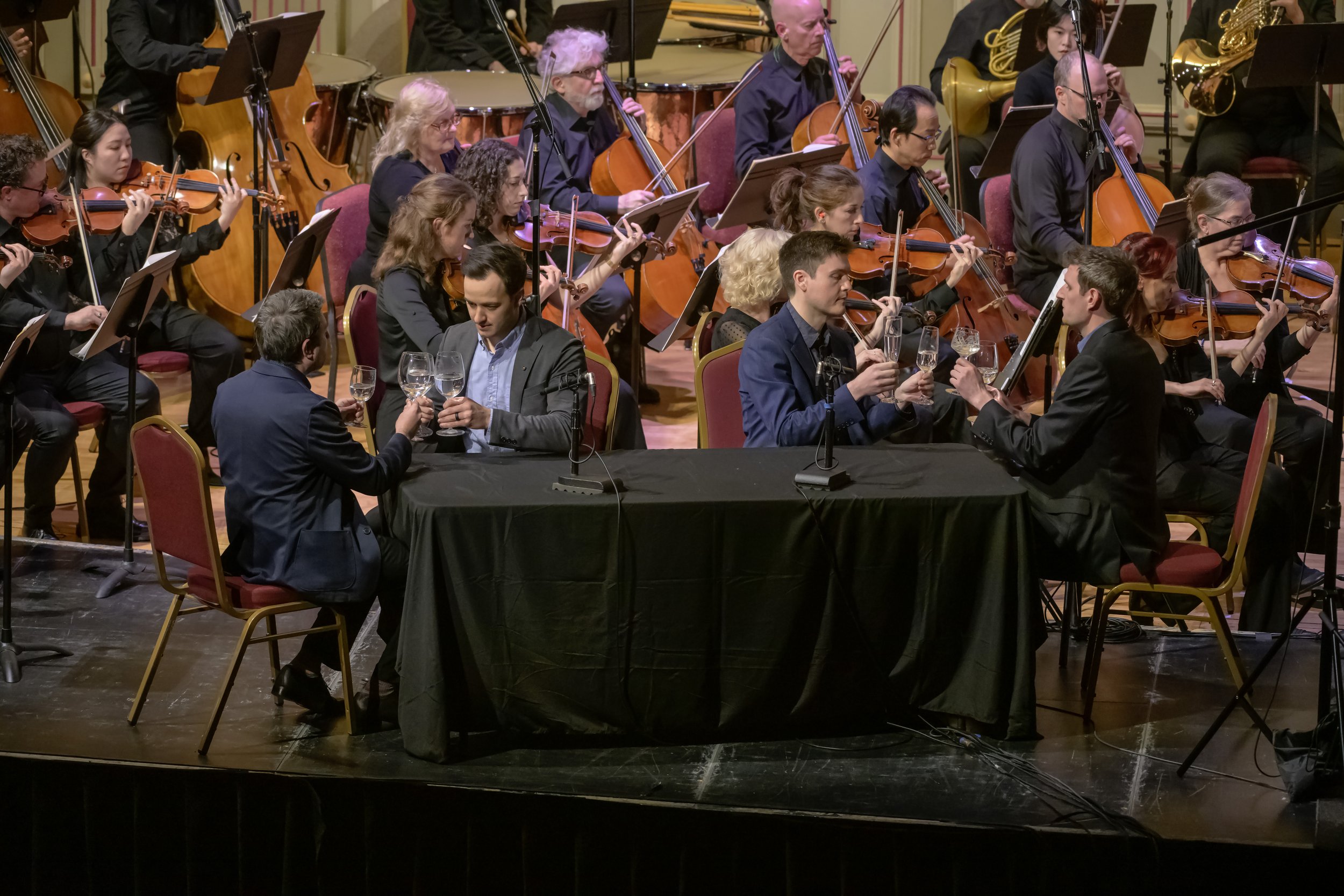  Photos from the recorded performance of  Re(new)al, Next Week’s Trees,  and  Higher Ground,  Concerto for Tuba at the Troy Savings Bank Music Hall on April 13, 2024. Photo Credit: Gary Gold Photography 