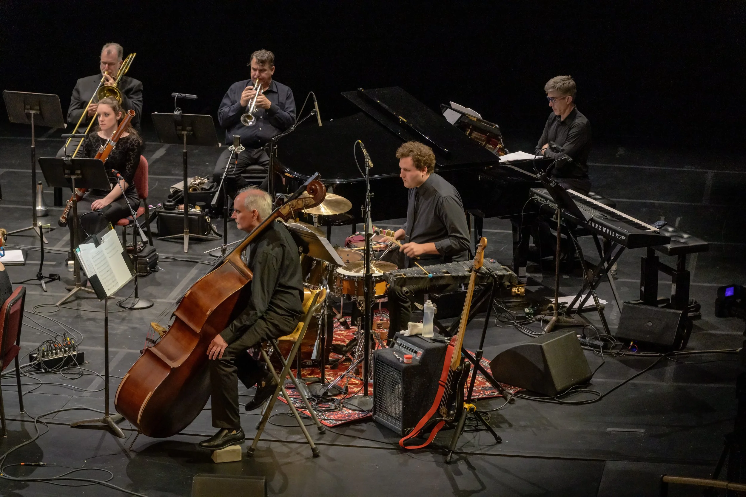  Dogs of Desire ensemble at EMPAC Theatre June 6, 2025 PC: Gary Gold Photography 