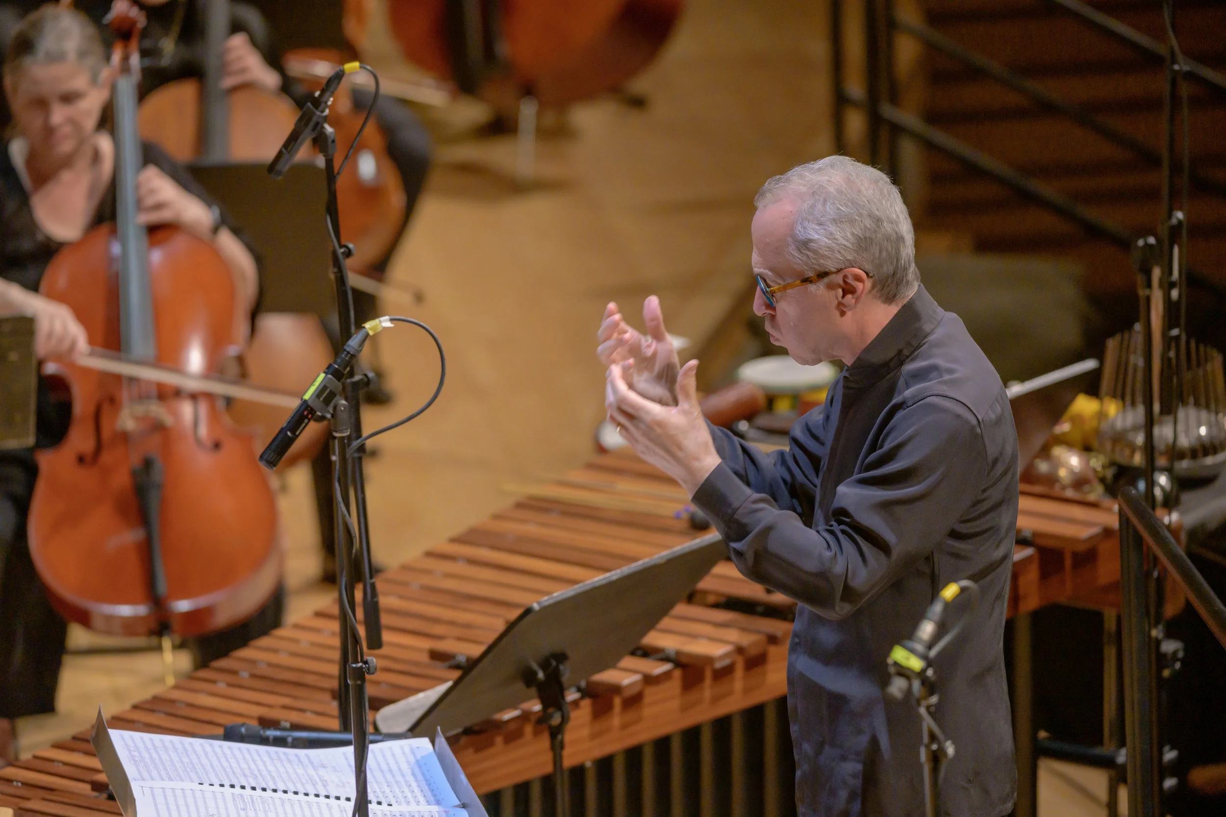  Music Director David Alan Miller conducts the Albany Symphony June 7, 2025 PC: Gary Gold Photography 