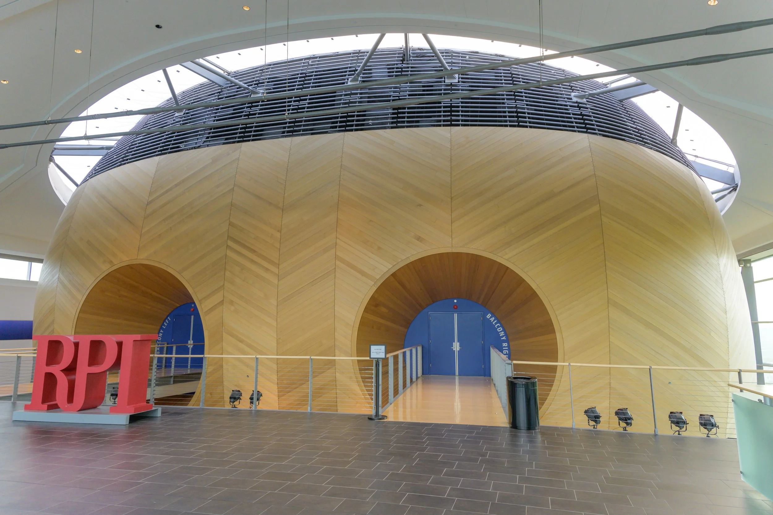  EMPAC Concert Hall Exterior at RPI June 5, 2025 PC: Gary Gold Photography 