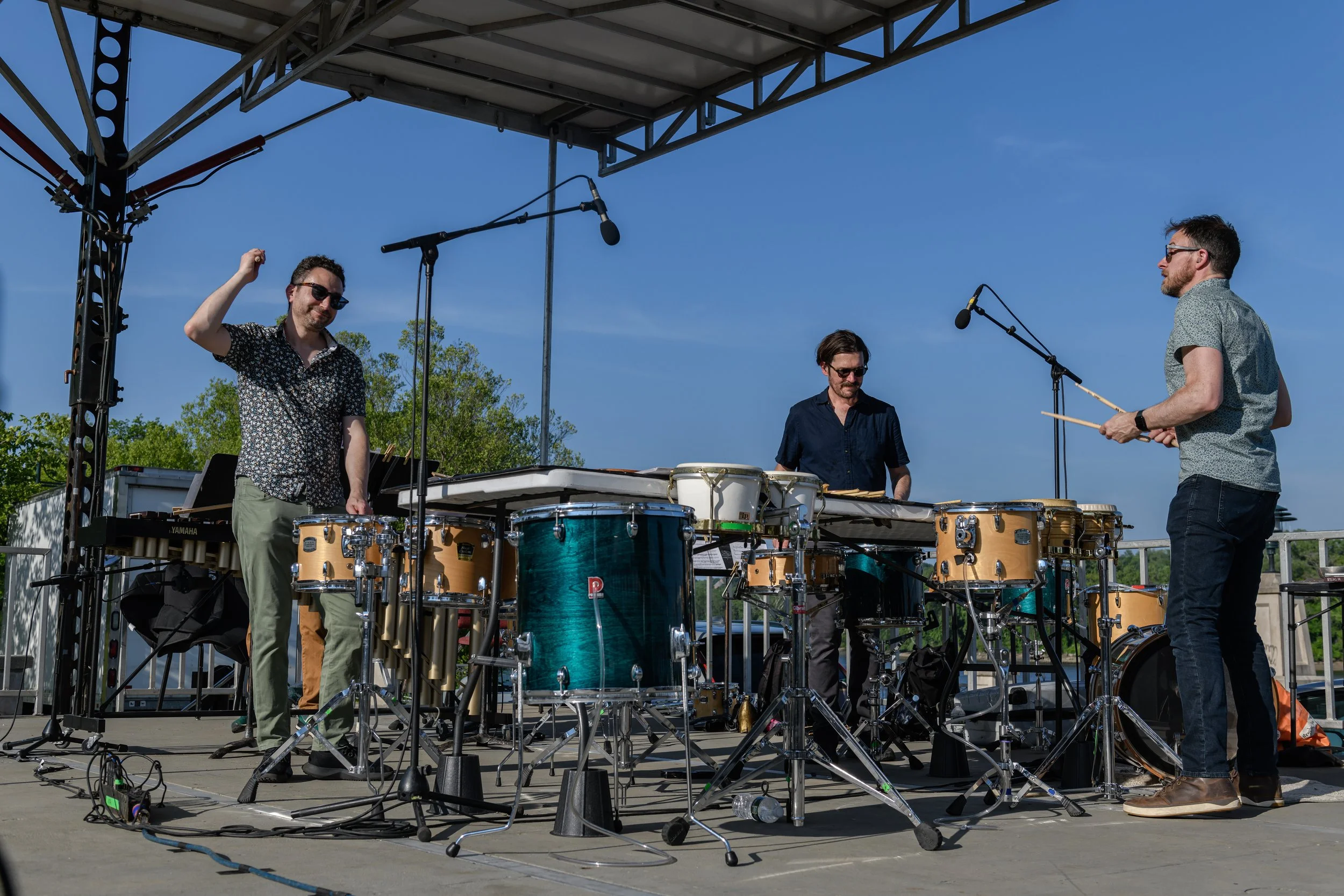  Third Coast Percussion at Jennings Landing June 4, 2025 PC: Gary Gold Photography 