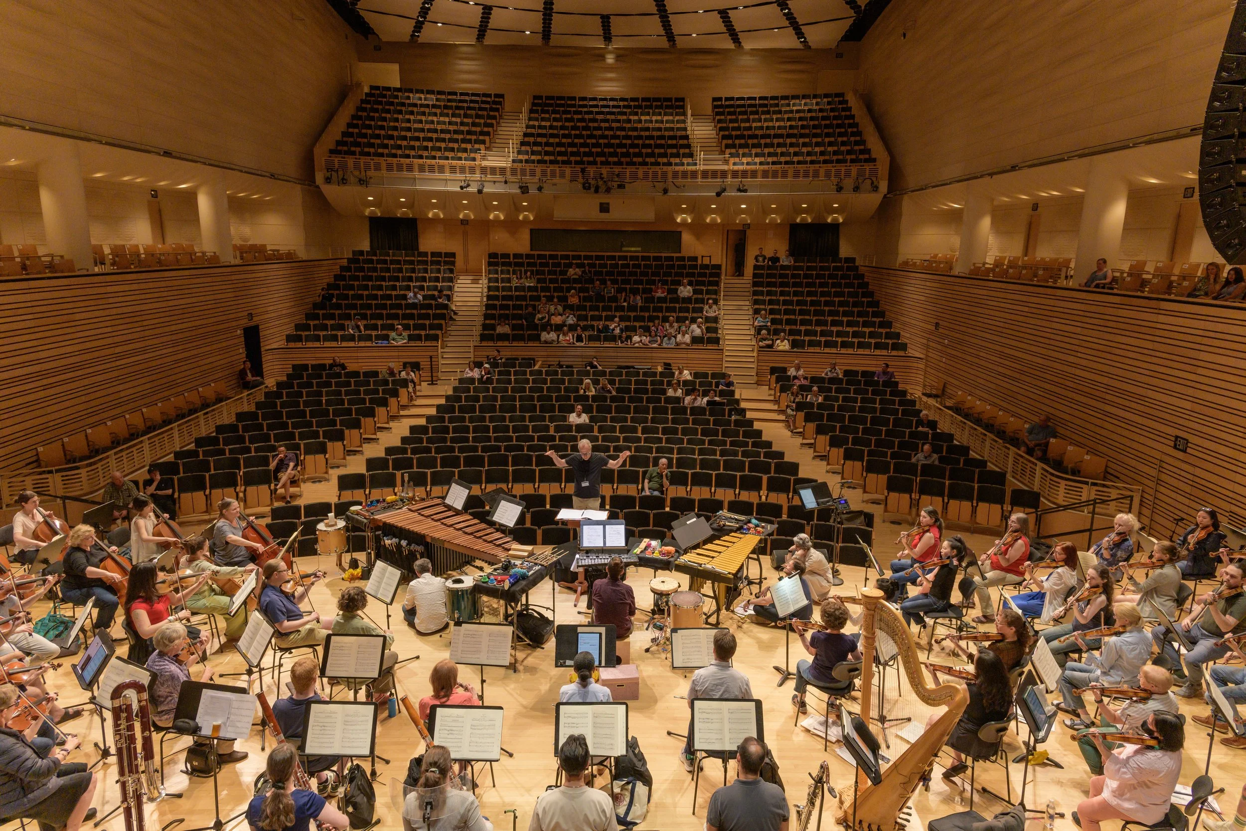  Albany Symphony Open Rehearsal at EMPAC Concert Hall June 5, 2025 PC: Gary Gold Photography 