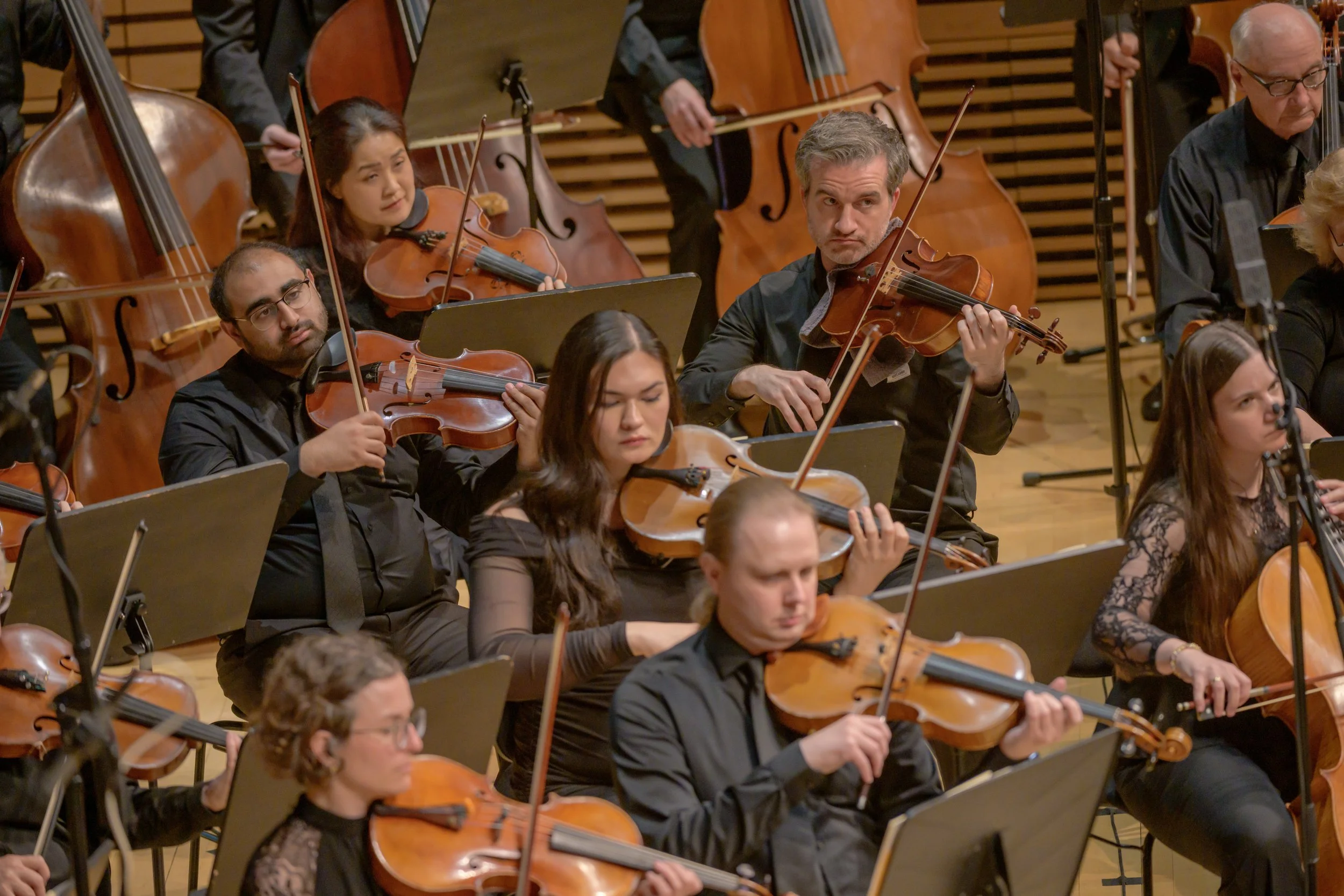  Albany Symphony Orchestra musicians performing at EMPAC Concert Hall June 7, 2025 PC: Gary Gold Photography 