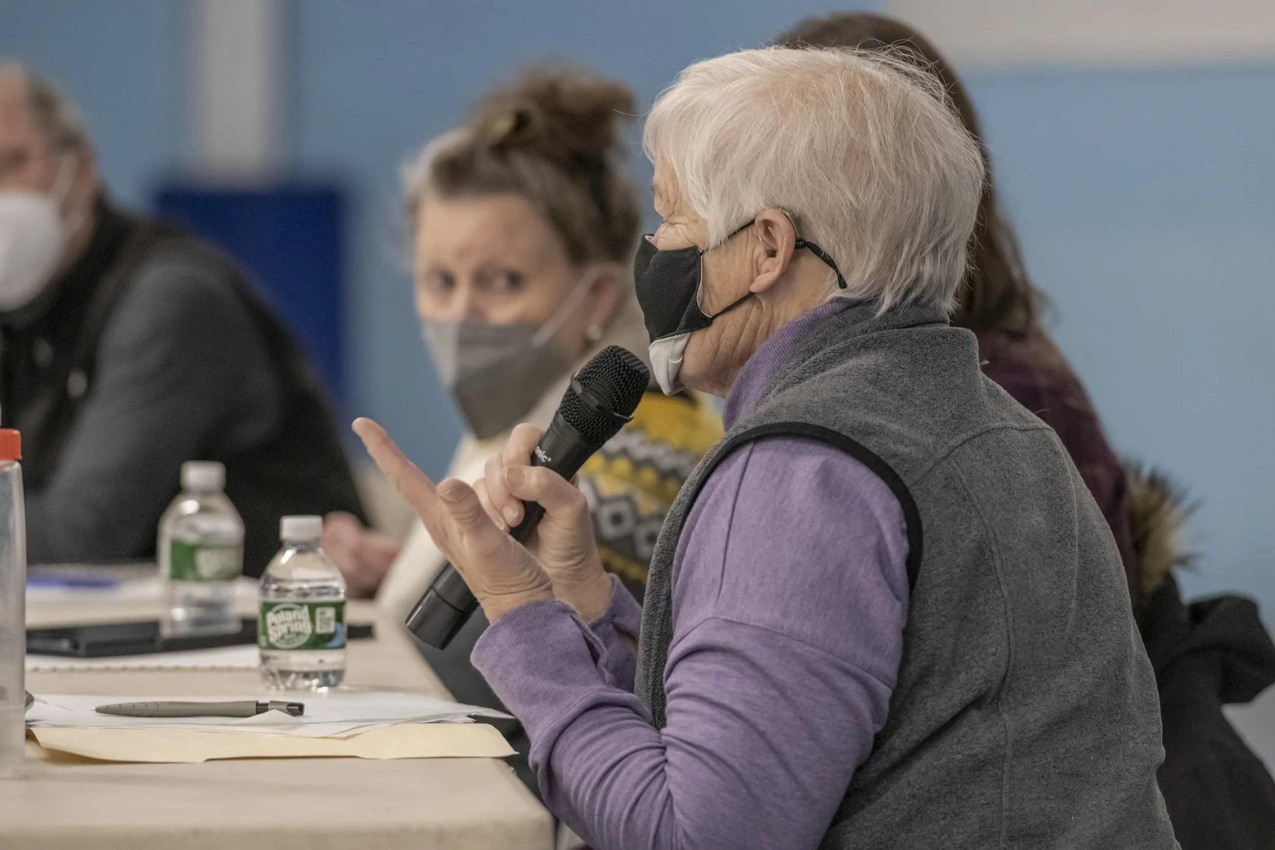  Participants share their stories created during the workshop. 