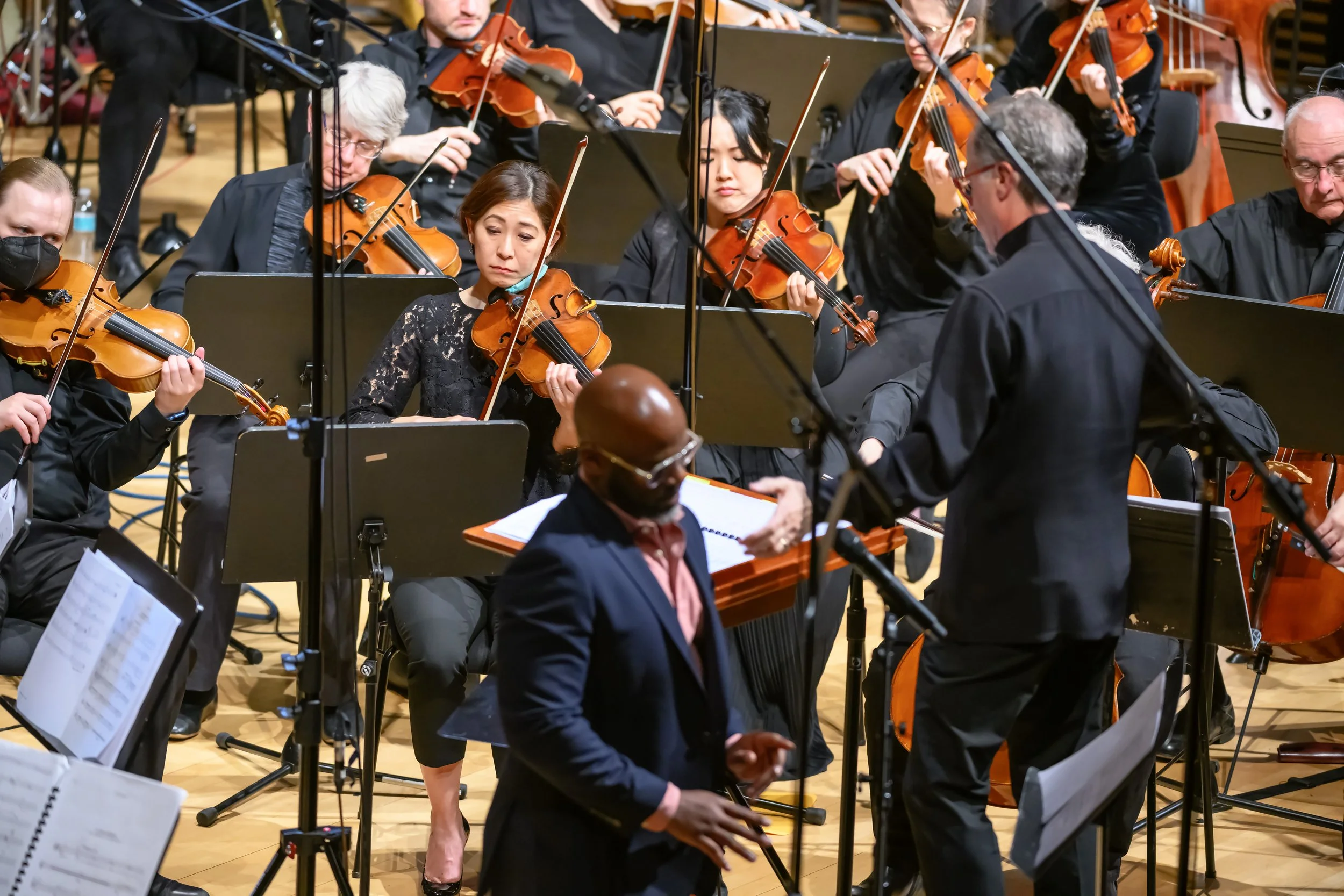  Photos from the world premiere performance of  Forgiveness  on June 10, 2023 at EMPAC (Troy, NY) Photo credit: Gary Gold Photography 
