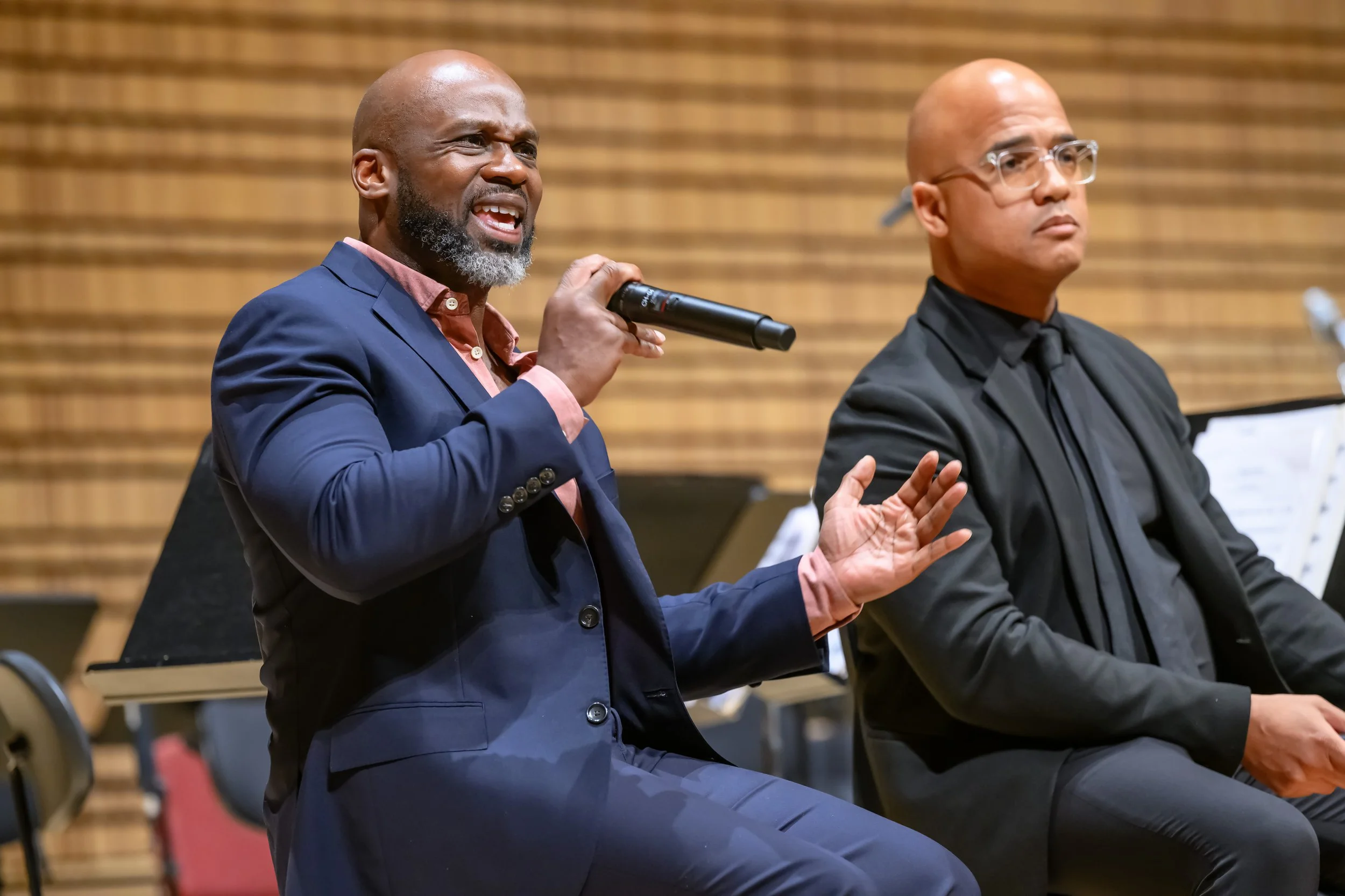  Photos from the world premiere performance of  Forgiveness  on June 10, 2023 at EMPAC (Troy, NY) Photo credit: Gary Gold Photography 