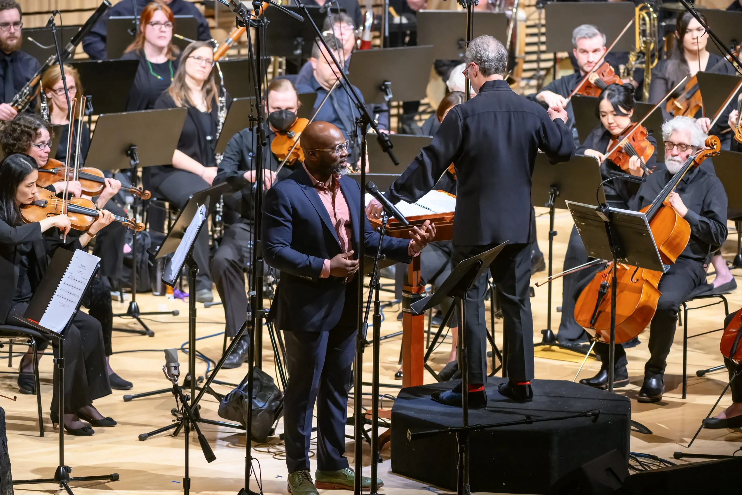  Photos from the world premiere performance of  Forgiveness  on June 10, 2023 at EMPAC (Troy, NY) Photo credit: Gary Gold Photography 