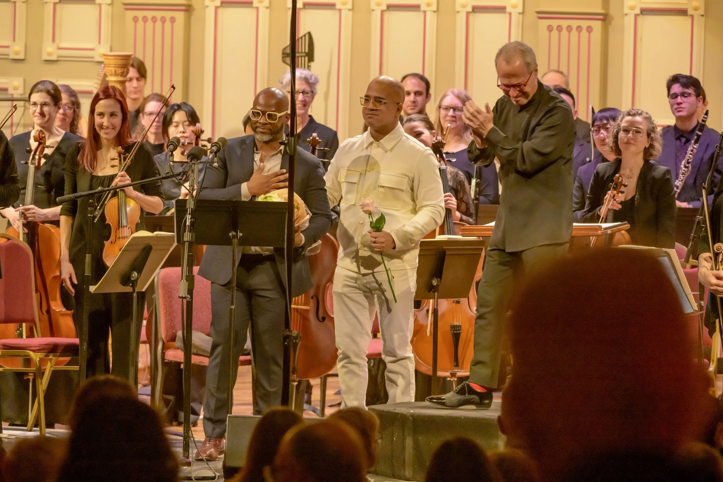  Photos from the recorded performance of  Forgiveness  on January 11 &amp; 12, 2025 at Troy Savings Bank Music Hall (Troy, NY) Photo credit: Gary Gold Photography 