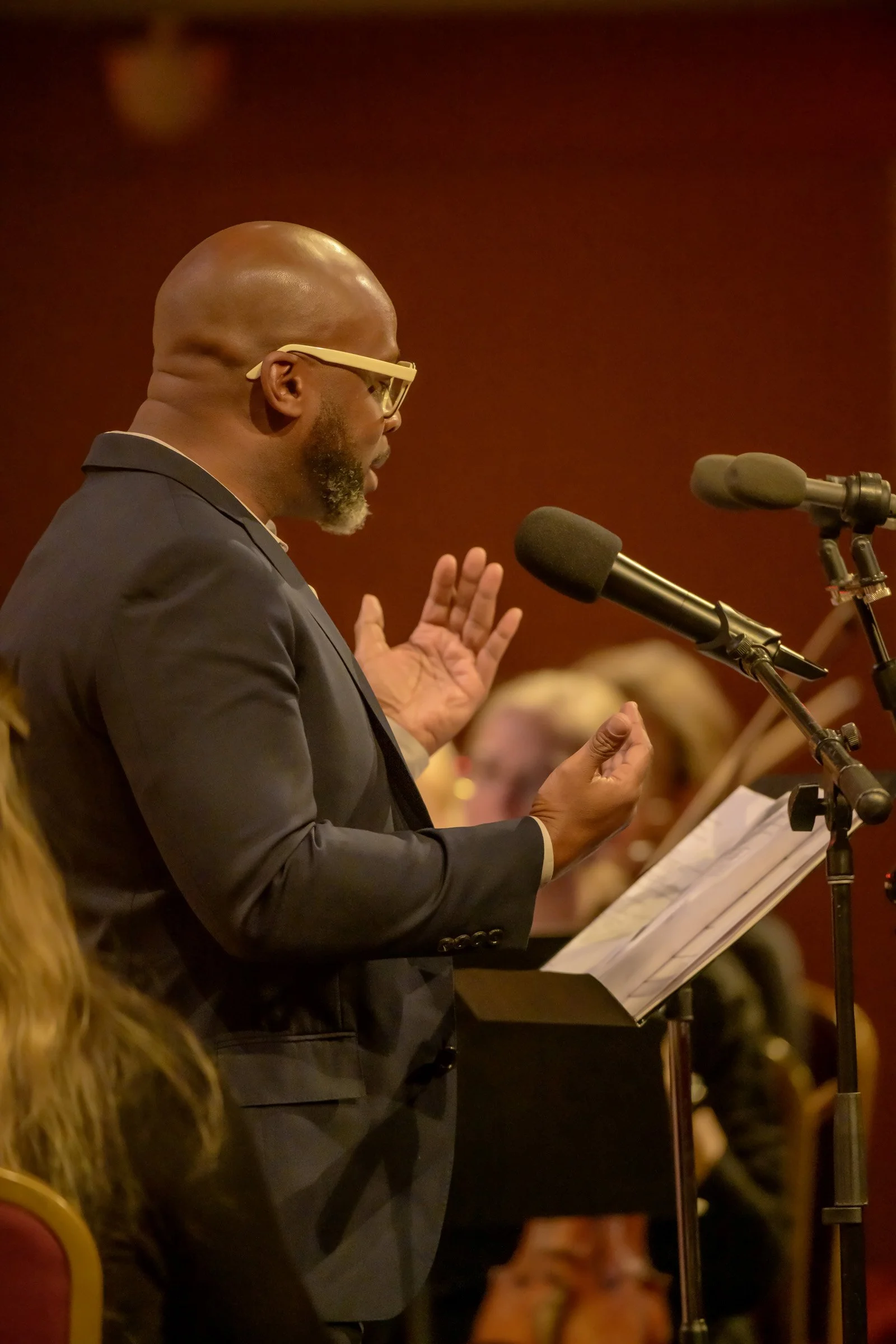  Photos from the recorded performance of  Forgiveness  on January 11 &amp; 12, 2025 at Troy Savings Bank Music Hall (Troy, NY) Photo credit: Gary Gold Photography 