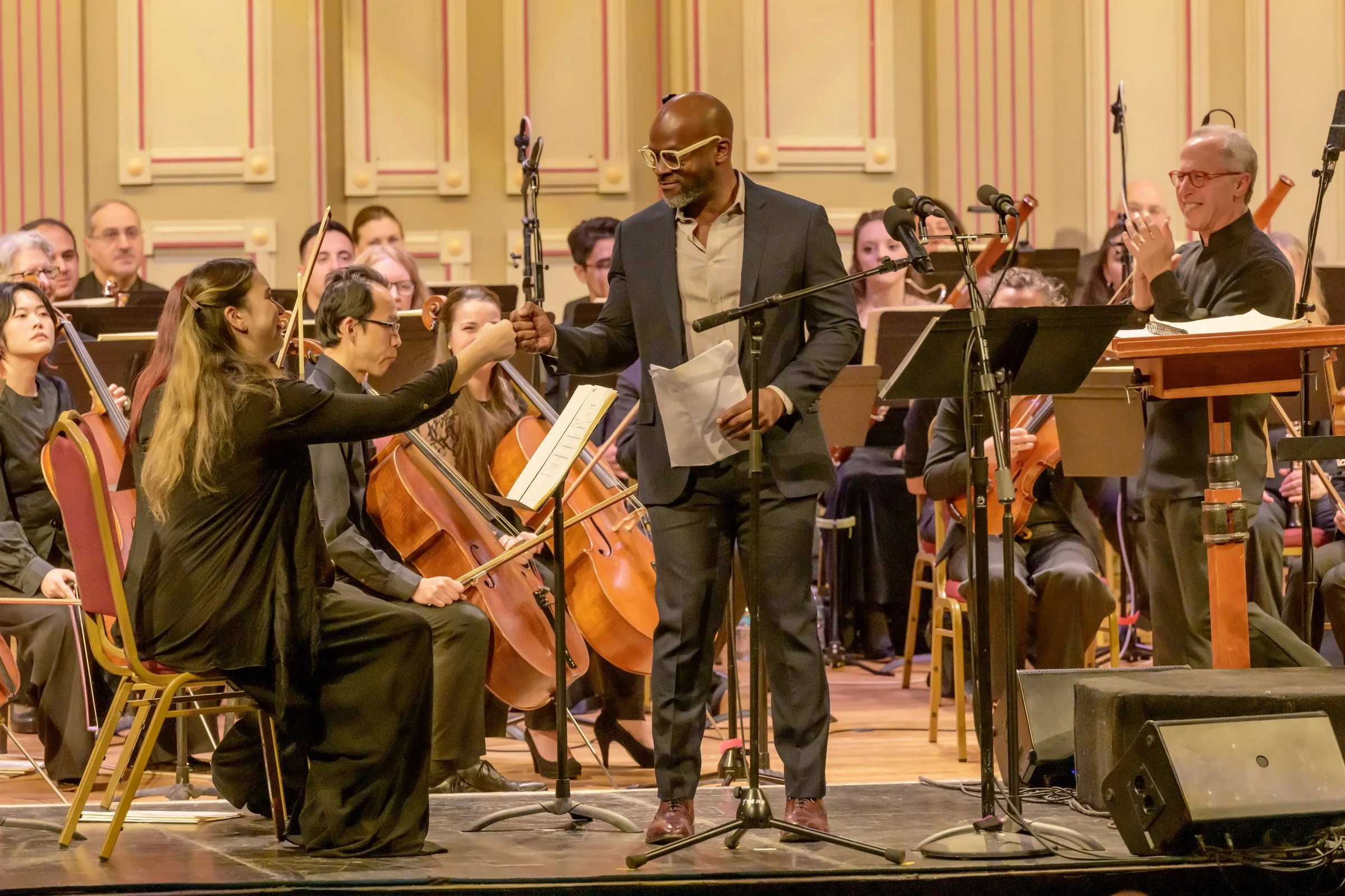  Photos from the recorded performance of  Forgiveness  on January 11 &amp; 12, 2025 at Troy Savings Bank Music Hall (Troy, NY) Photo credit: Gary Gold Photography 