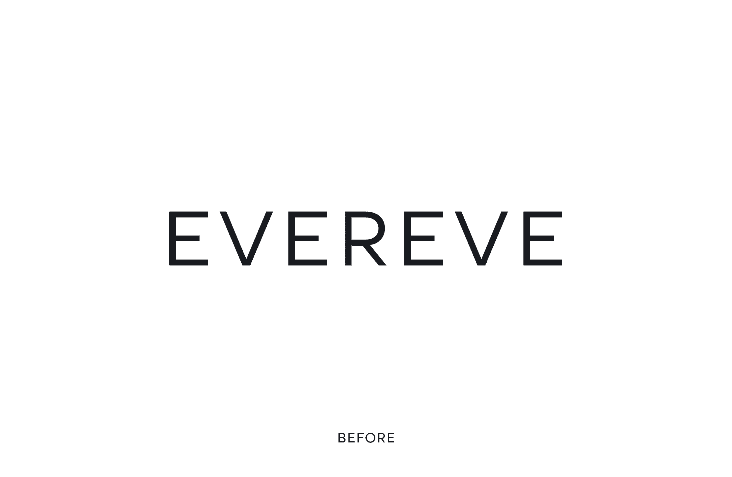 A black workout strap with the words 'Evolve Before' written on it in large gray letters.