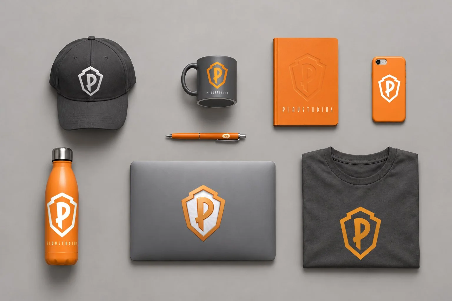 Playstudios logo swag