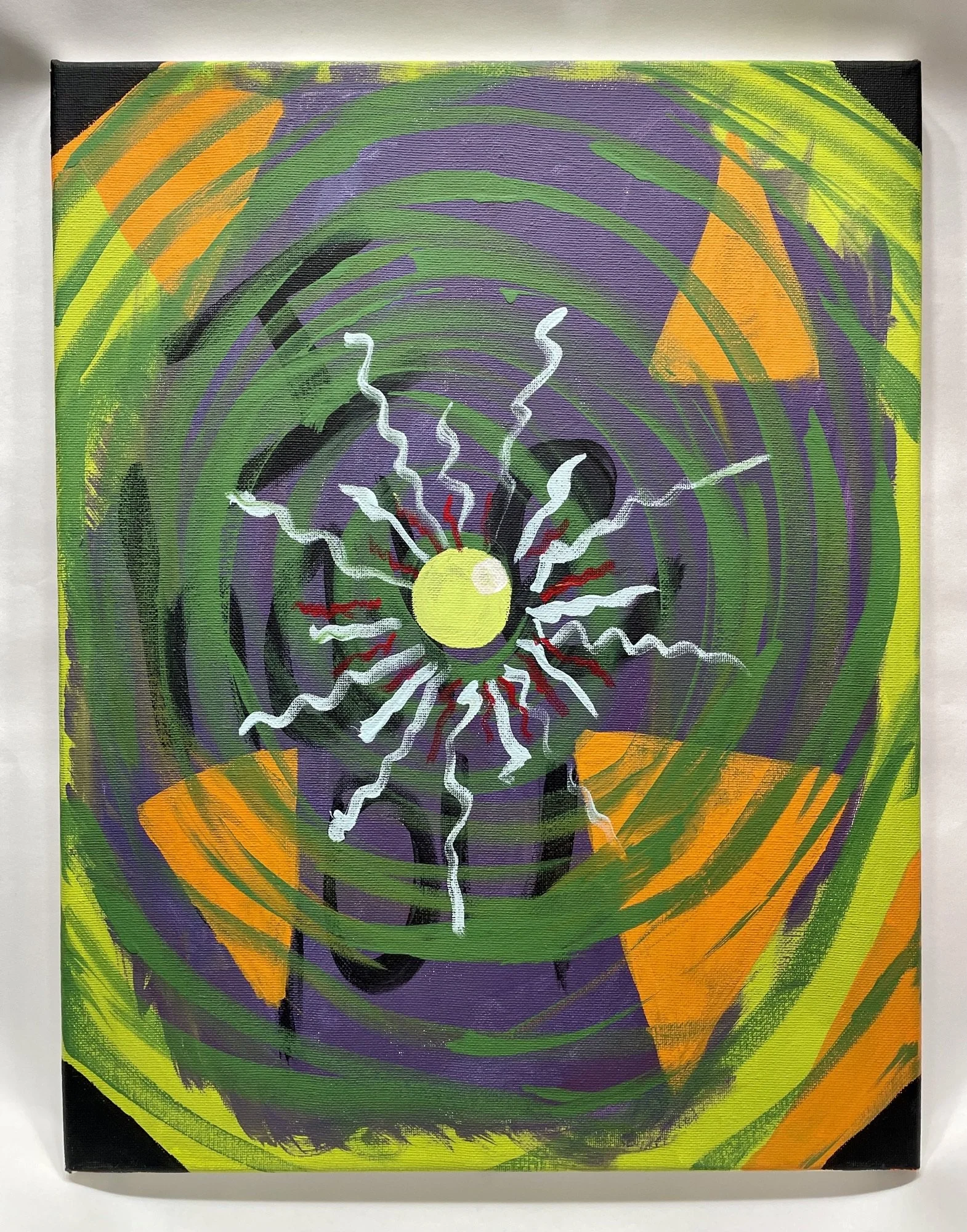 i hate you acrylic painting