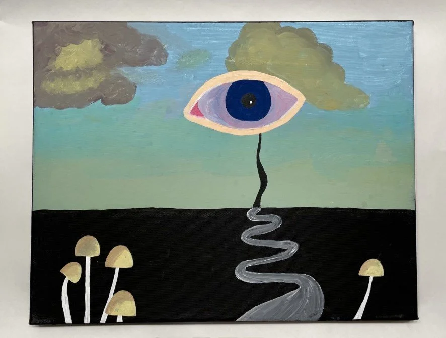 the final destination acrylic painting