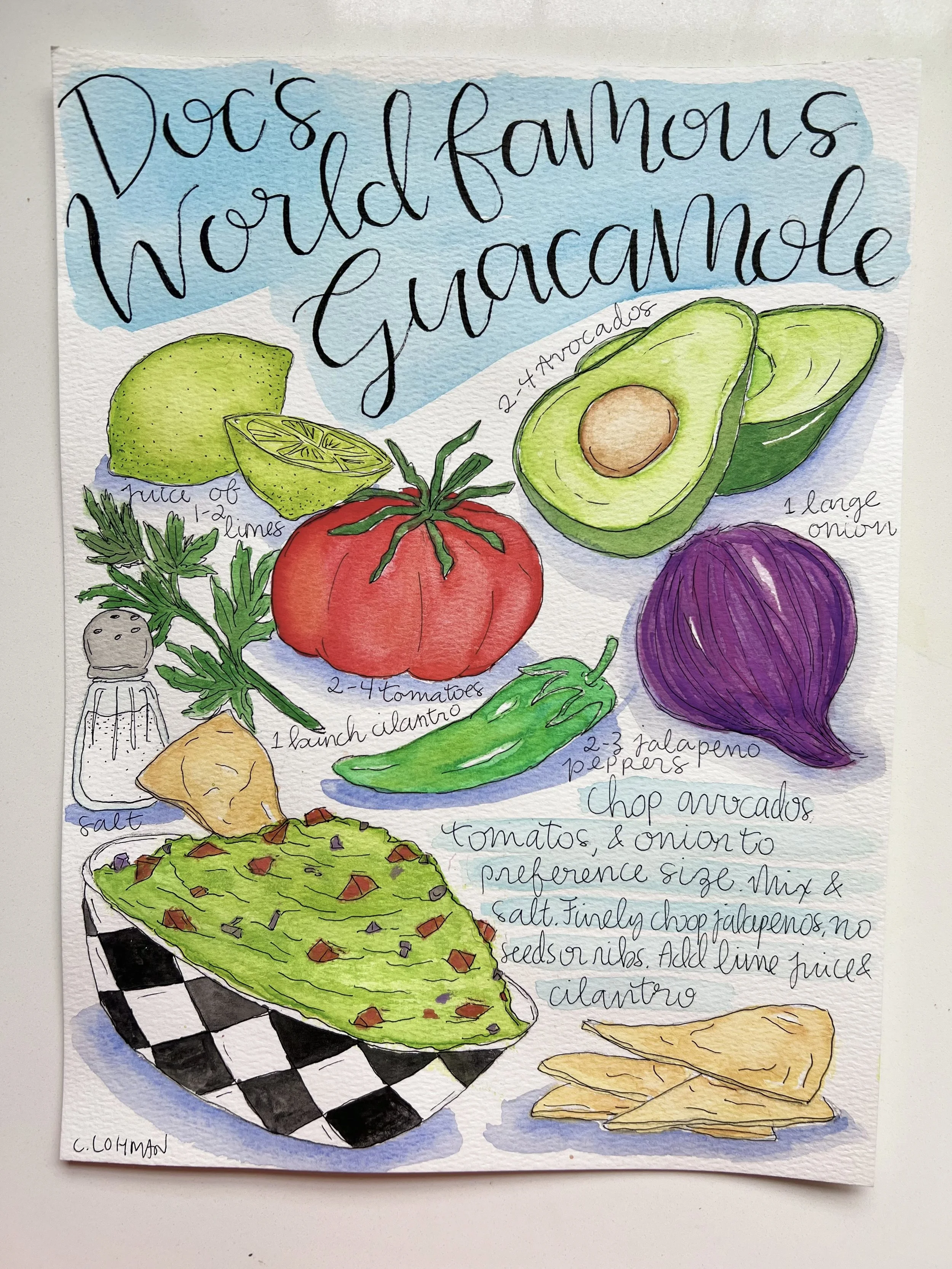 Custom Watercolor Recipe