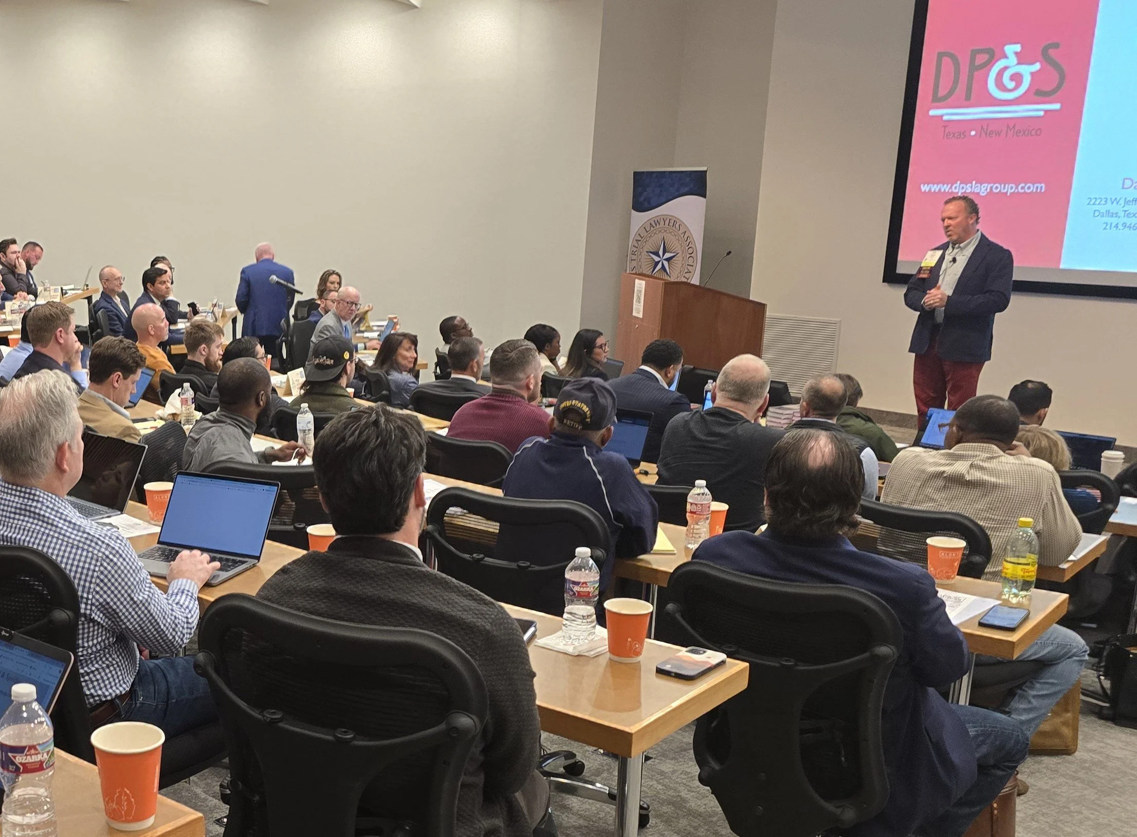 Kirk Pittard presents two CLEs for the TTLA Trial Skills Seminar