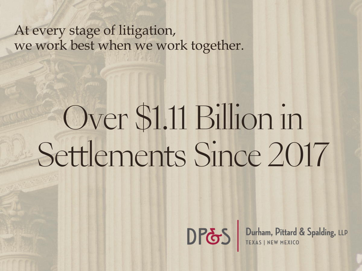 Over $1.11 Billion in Settlements Since 2017