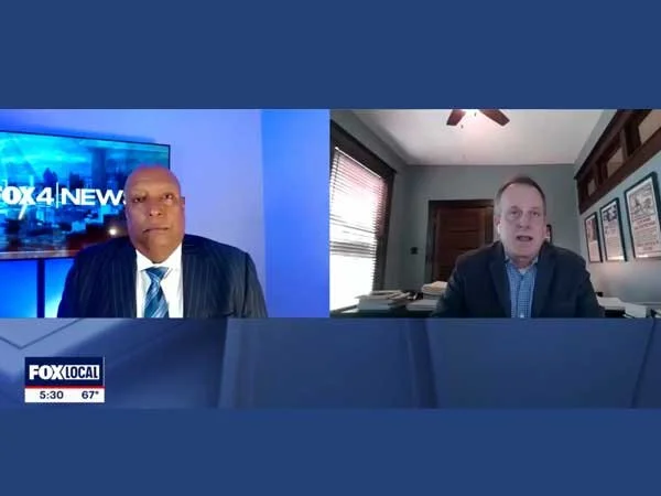 Thad Spalding is interviewed on Fox 4 News Dallas
