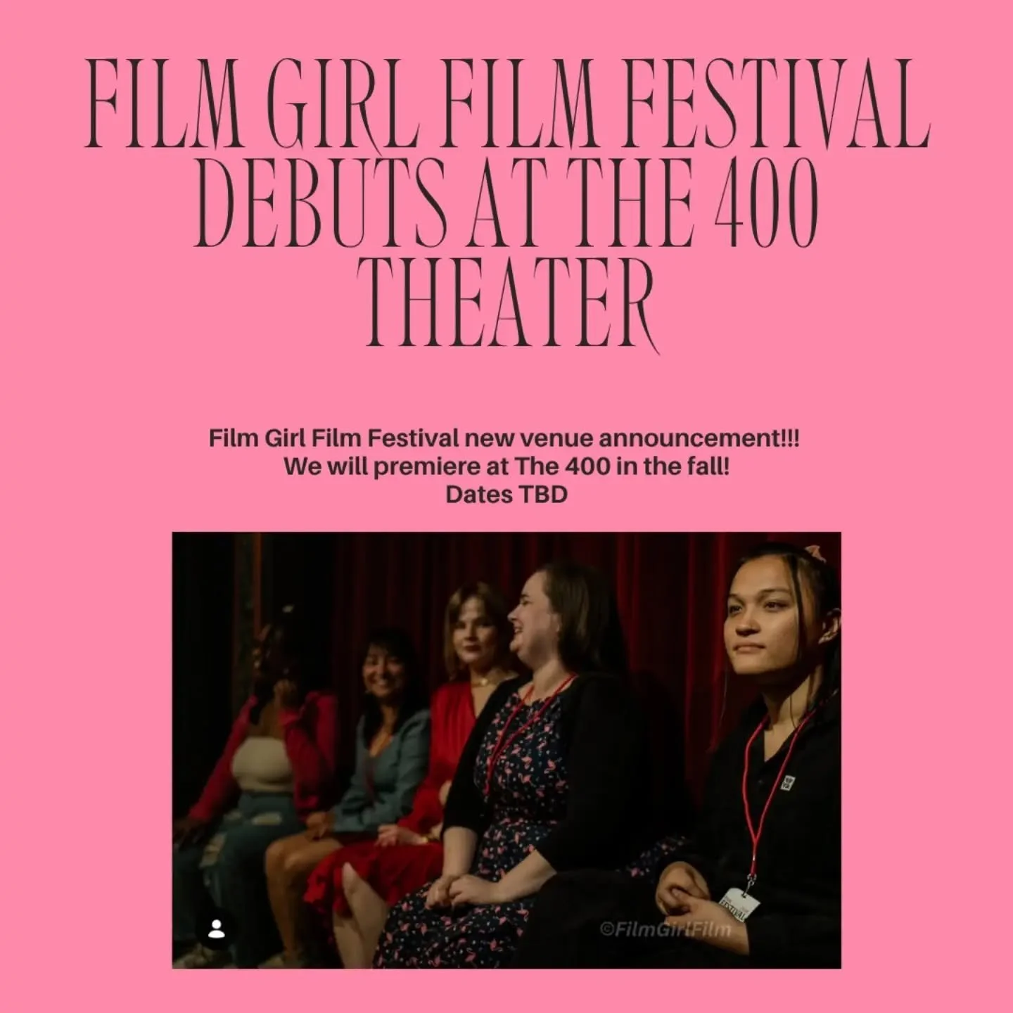 We're back, and this fall we'll be at @new400theaters! More information, including dates, shortly!

#filmfestival #Chicago #indiefilm #womeninfilm #filmmaker filmmaking

Shout to these ladies in the last edition of our Chicago Shorts Block: @zilebish