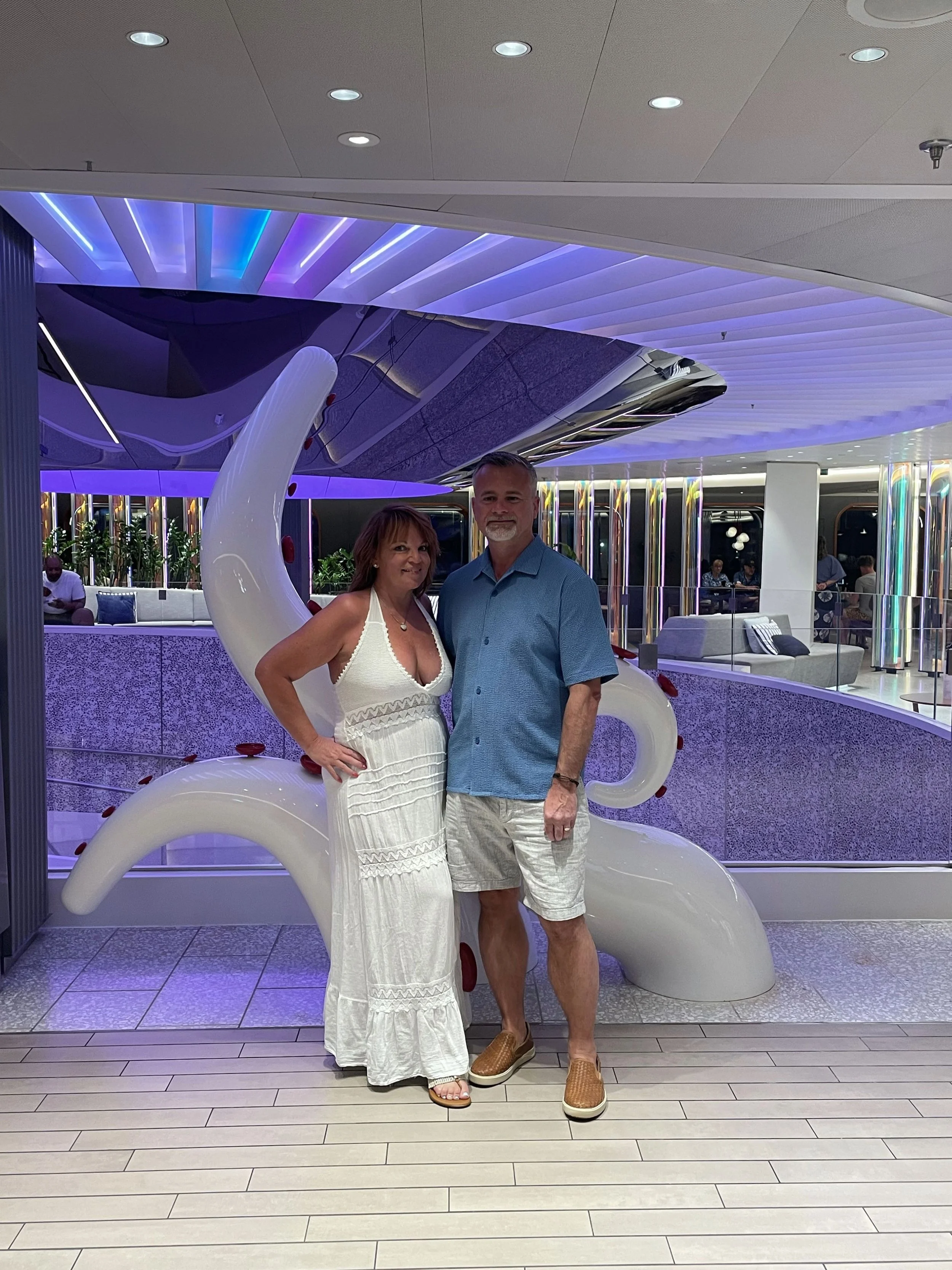 photo of couple on Virgin Voyage