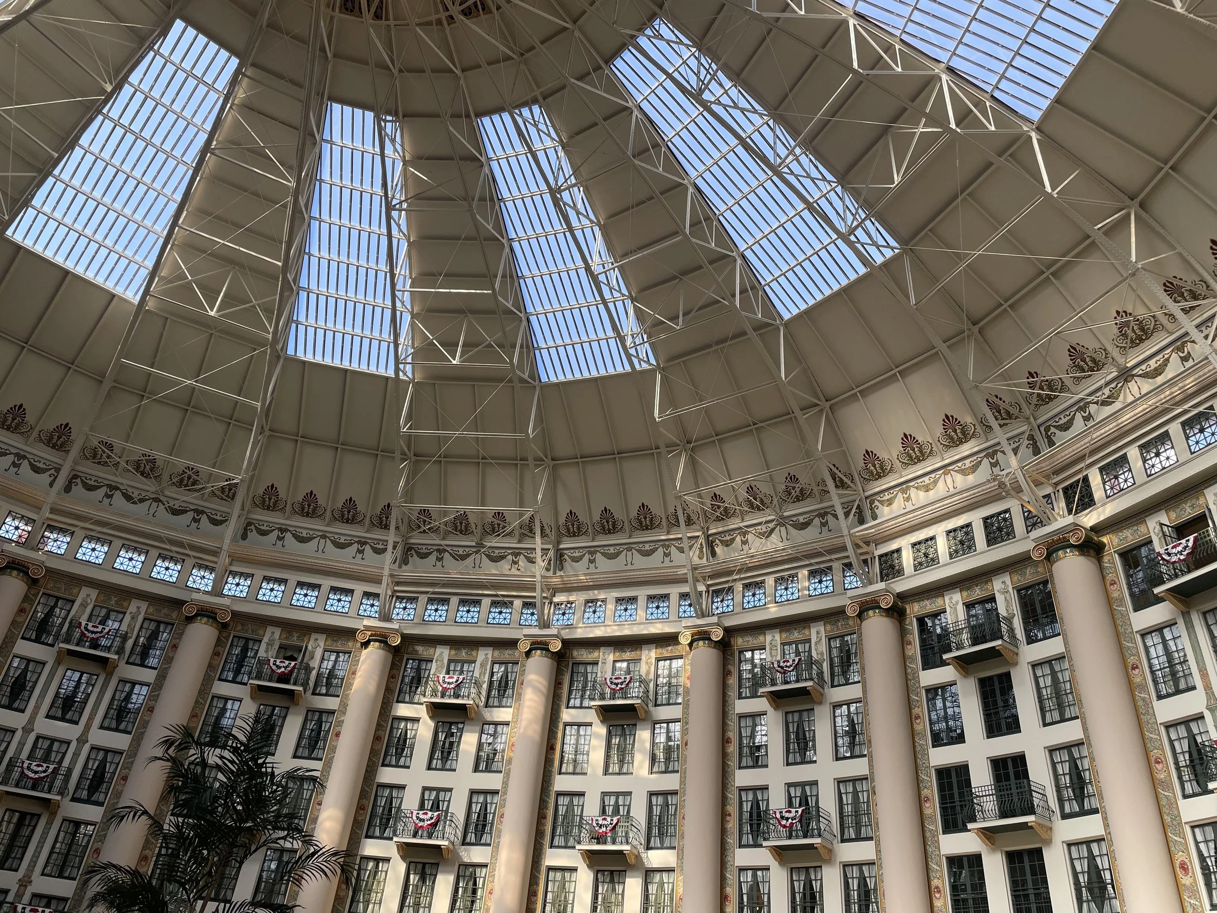 West Baden Springs dome lobby image