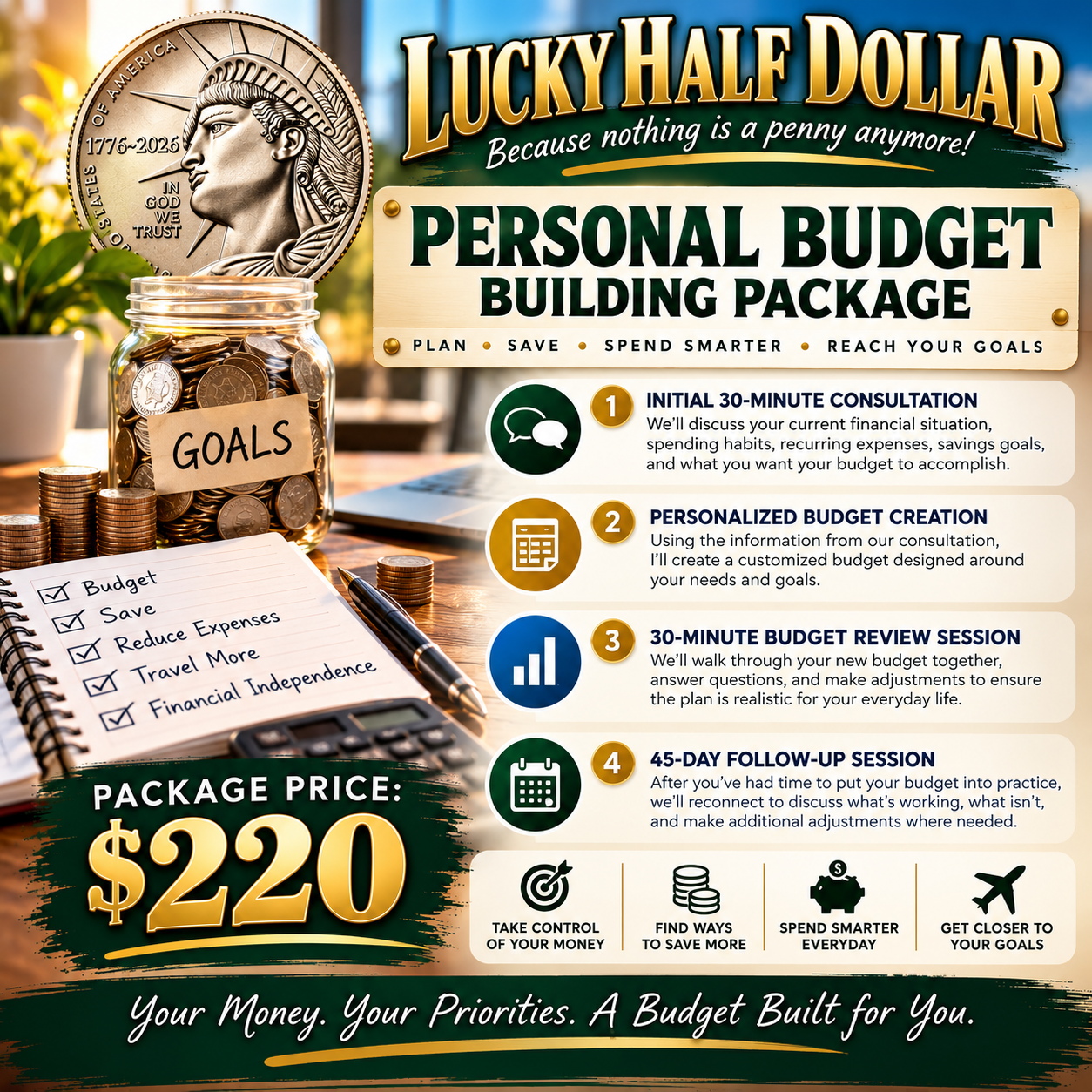 Personal Budget Building Package