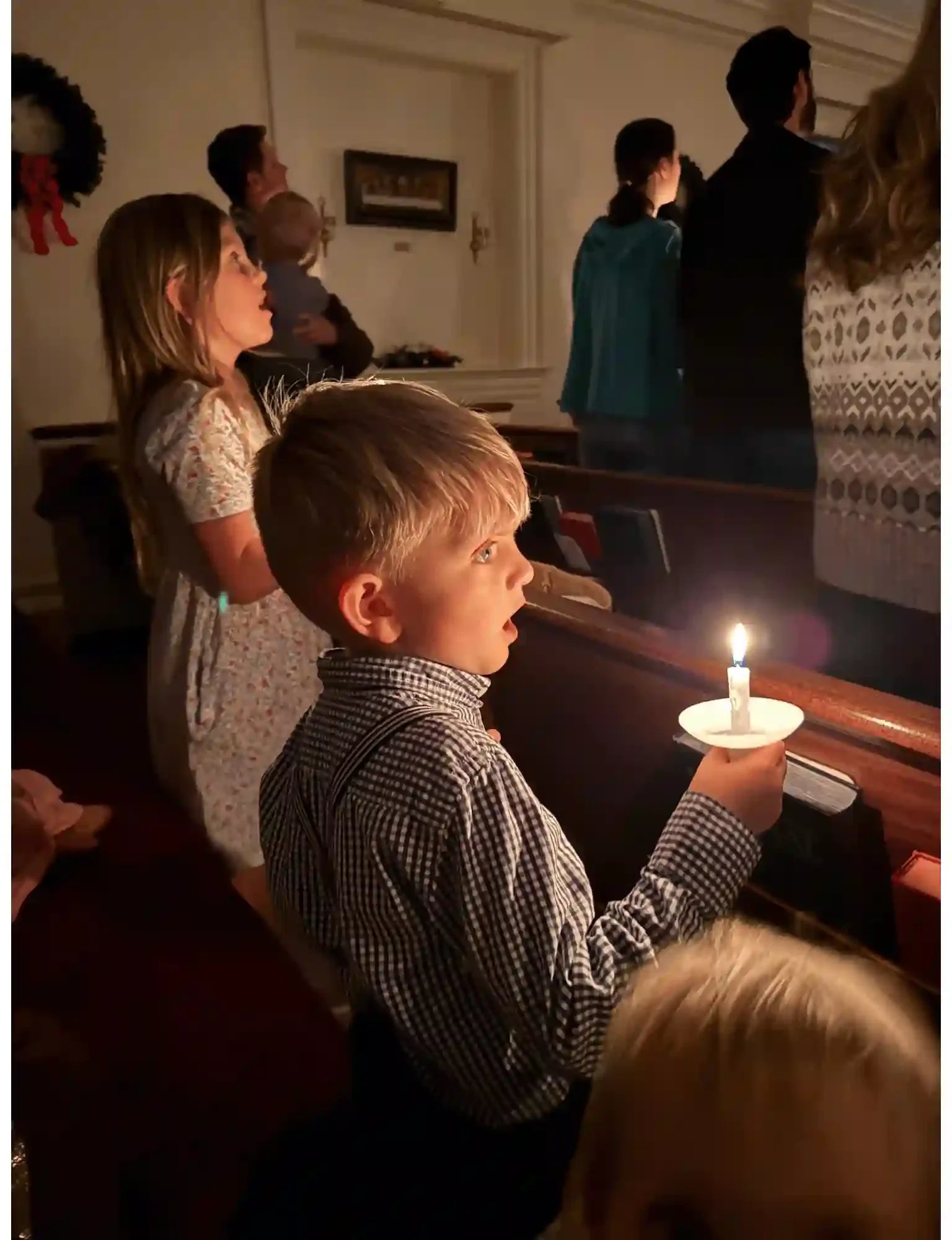 People attending the Christmas Eve Service at Lynchburg City Church
