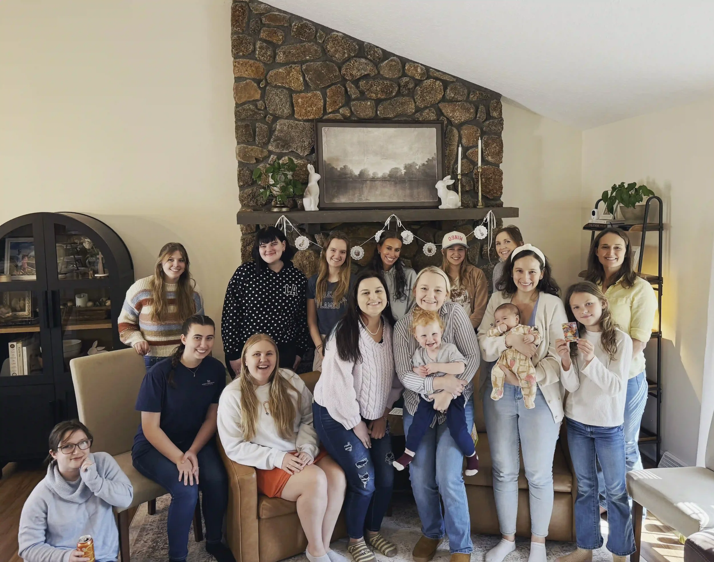 women meeting at a house for bible study at Lynchburg City Church