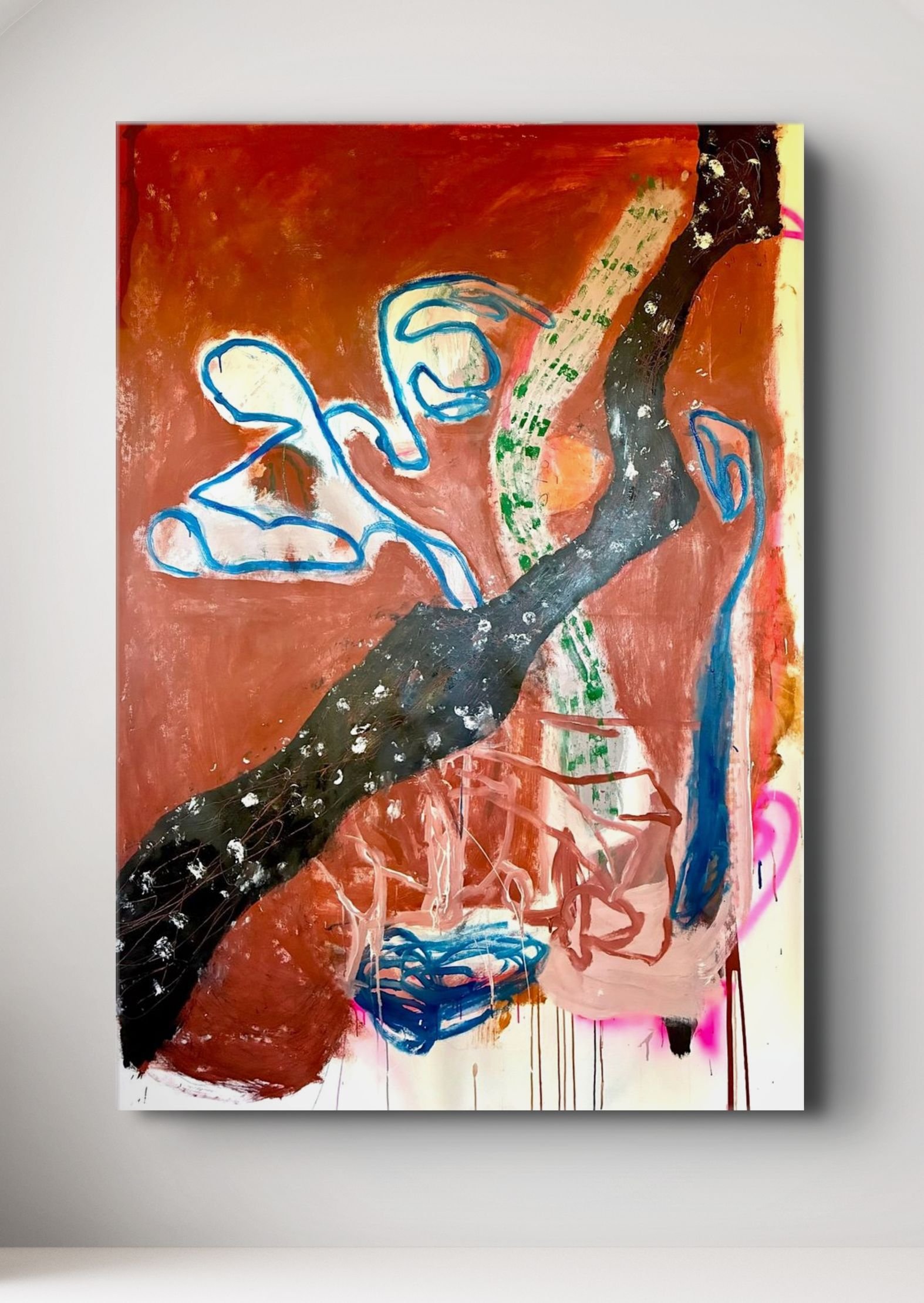 BEYOND BEYOND
185 x 135
Mixed Media on Canvas