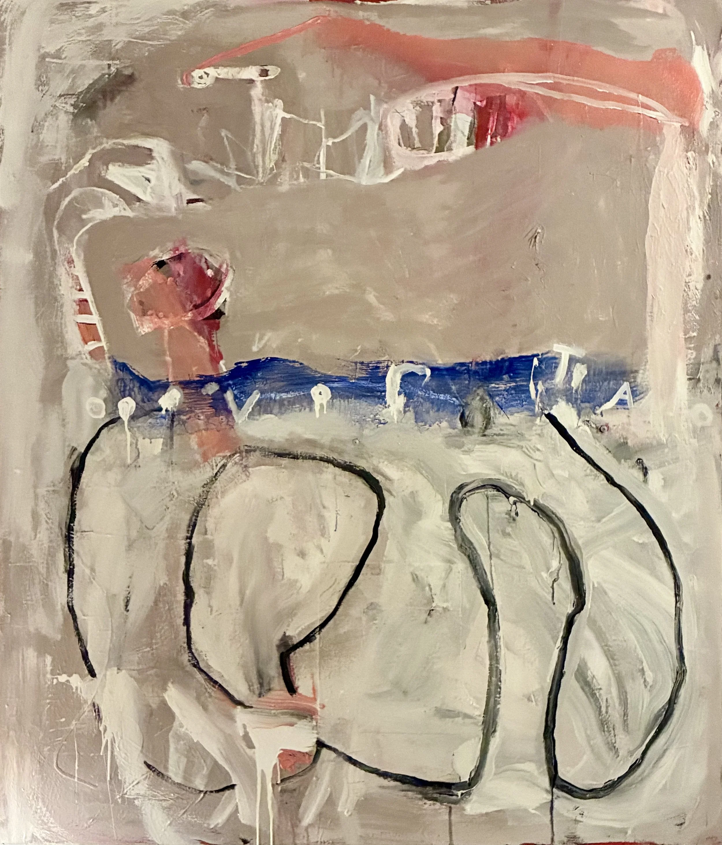 LIKE THE WALK UNDER
141 x 121
Mixed Media on Canvas / SOLD