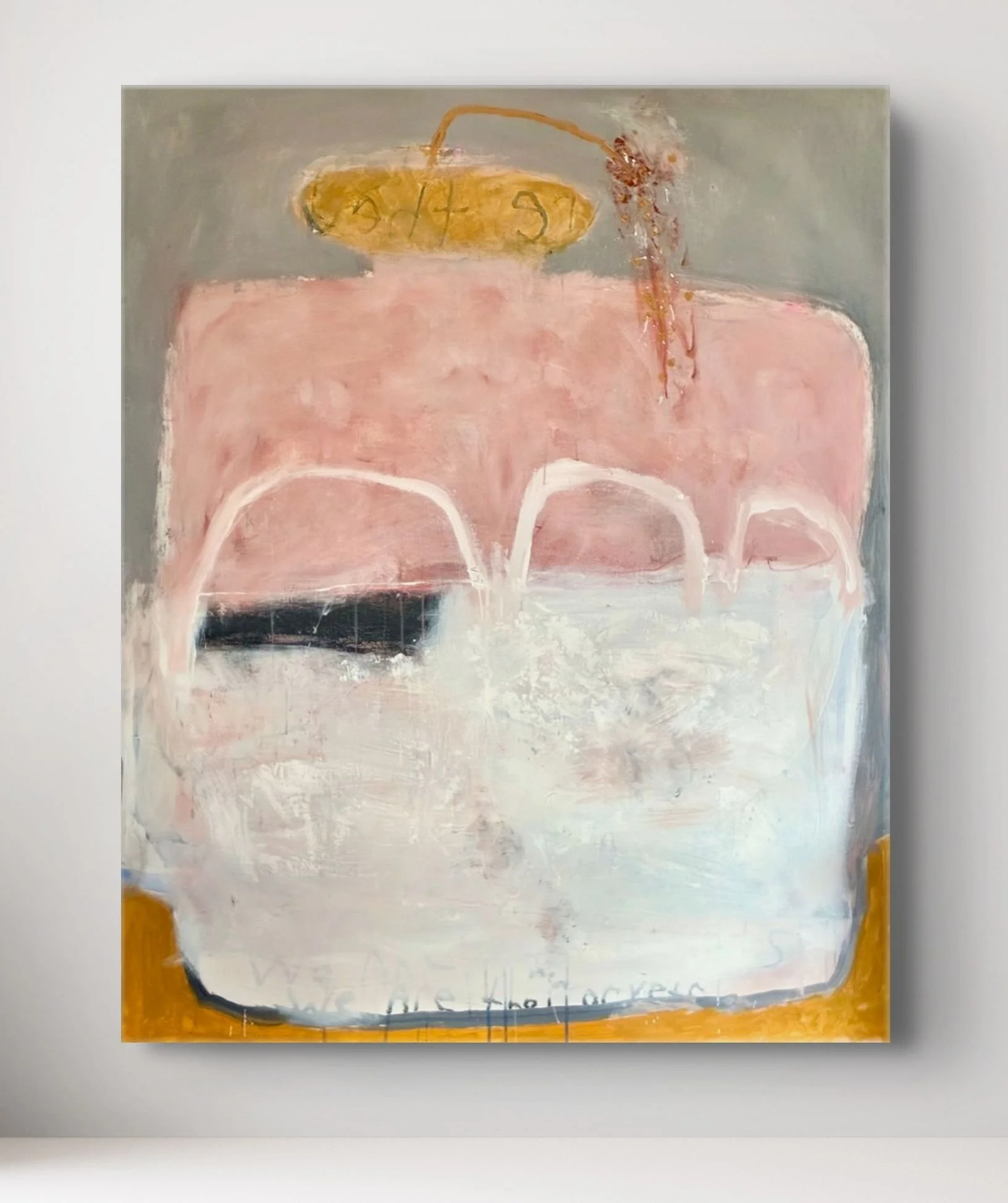 A #1 HIT MARIGOLD
154 x1 24
Mixed Media on Canvas

