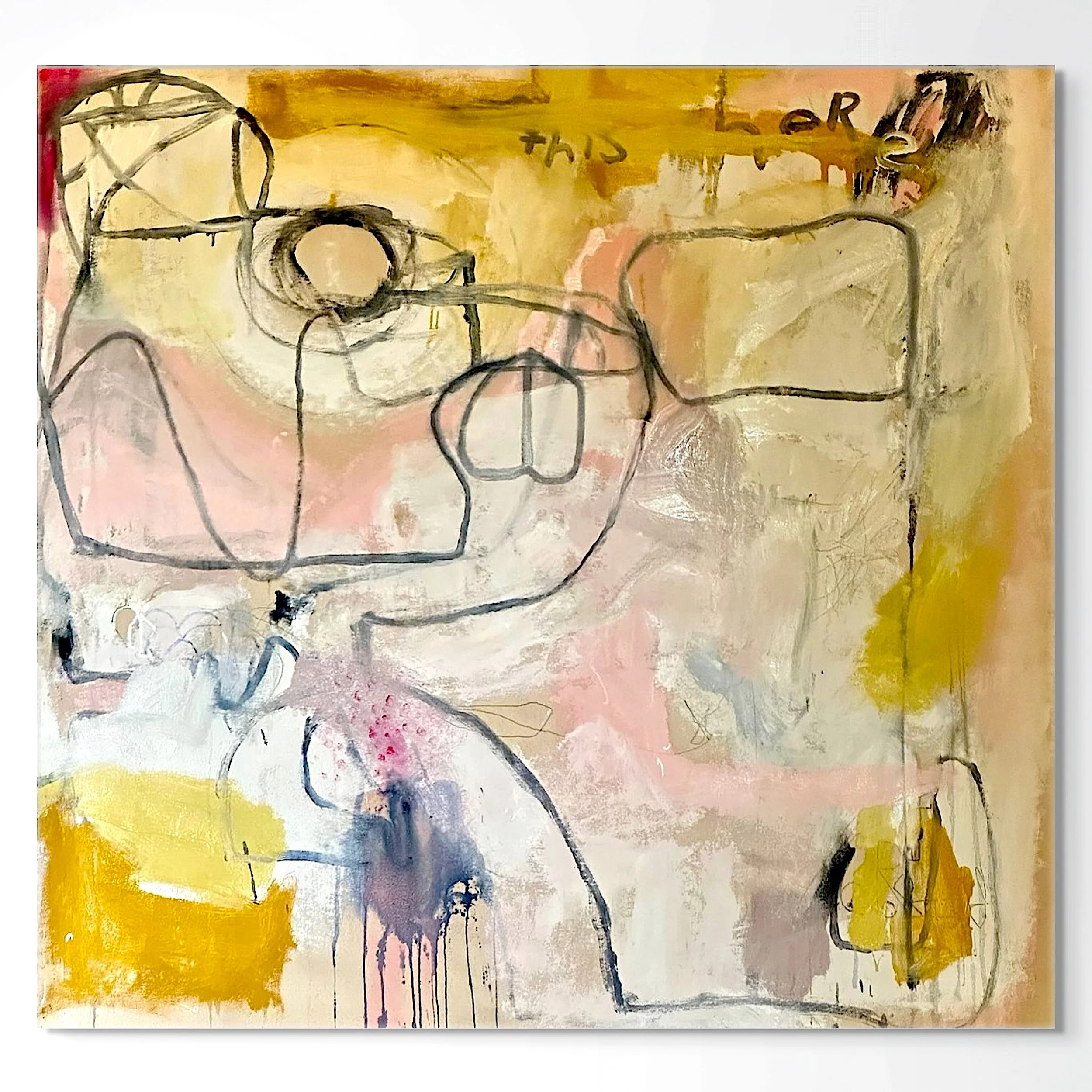 AND THIS IS WHERE I WANT TO BE
120 x 120
Mixed Media on Canvas