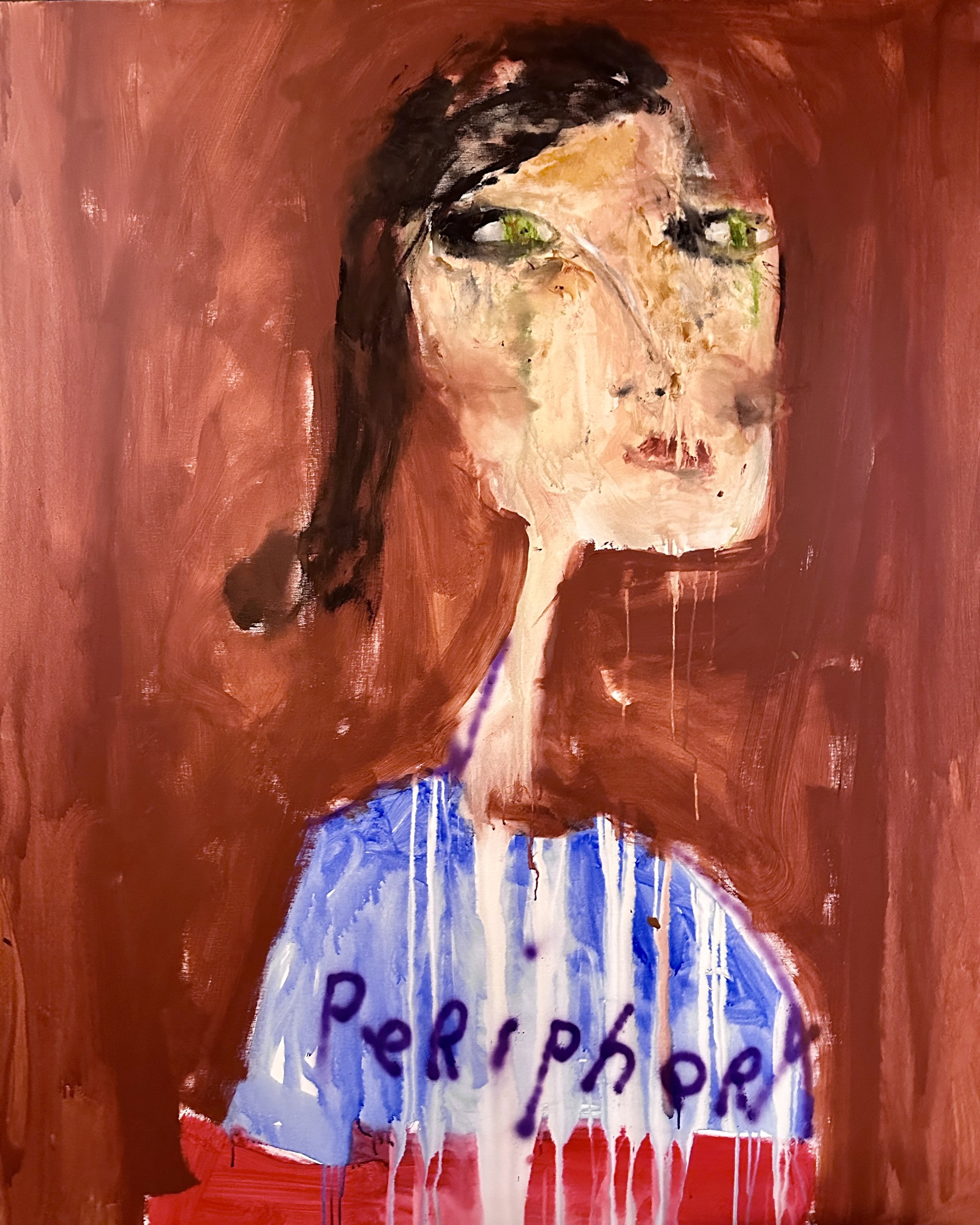 ALLIES SIDE EYES
154 x 124
Mixed Media on Canvas