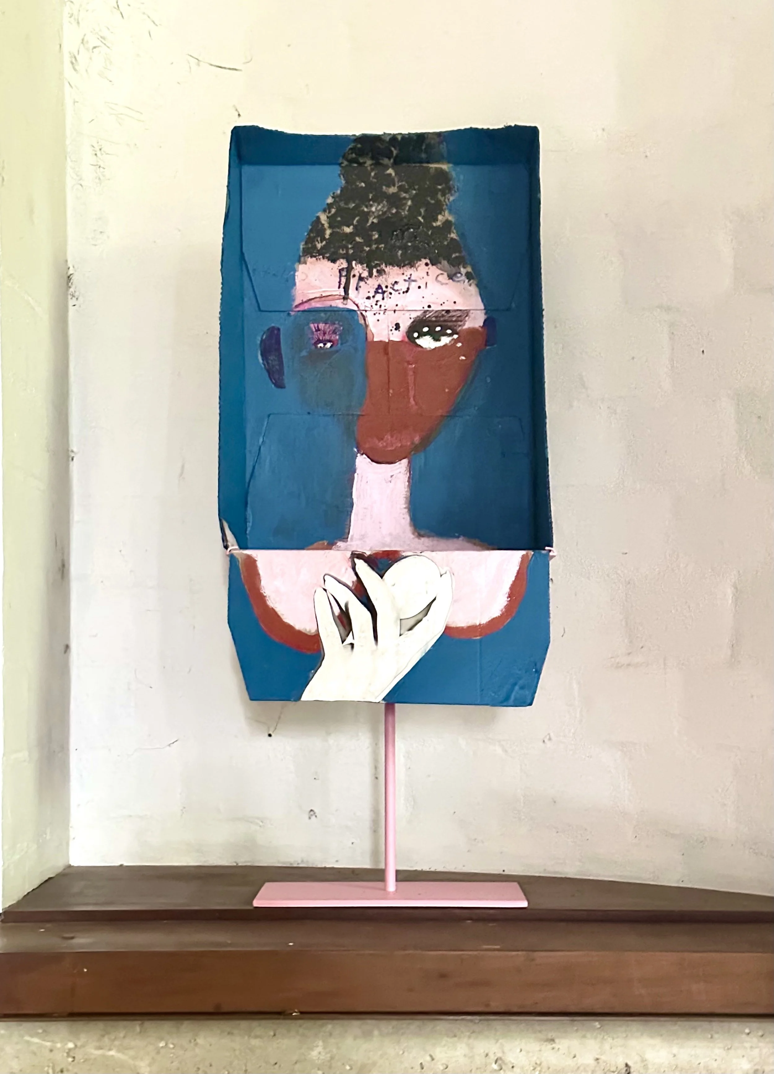 COLLATERAL LUSHNESS, A LATTER DAY BUST
80 x 36