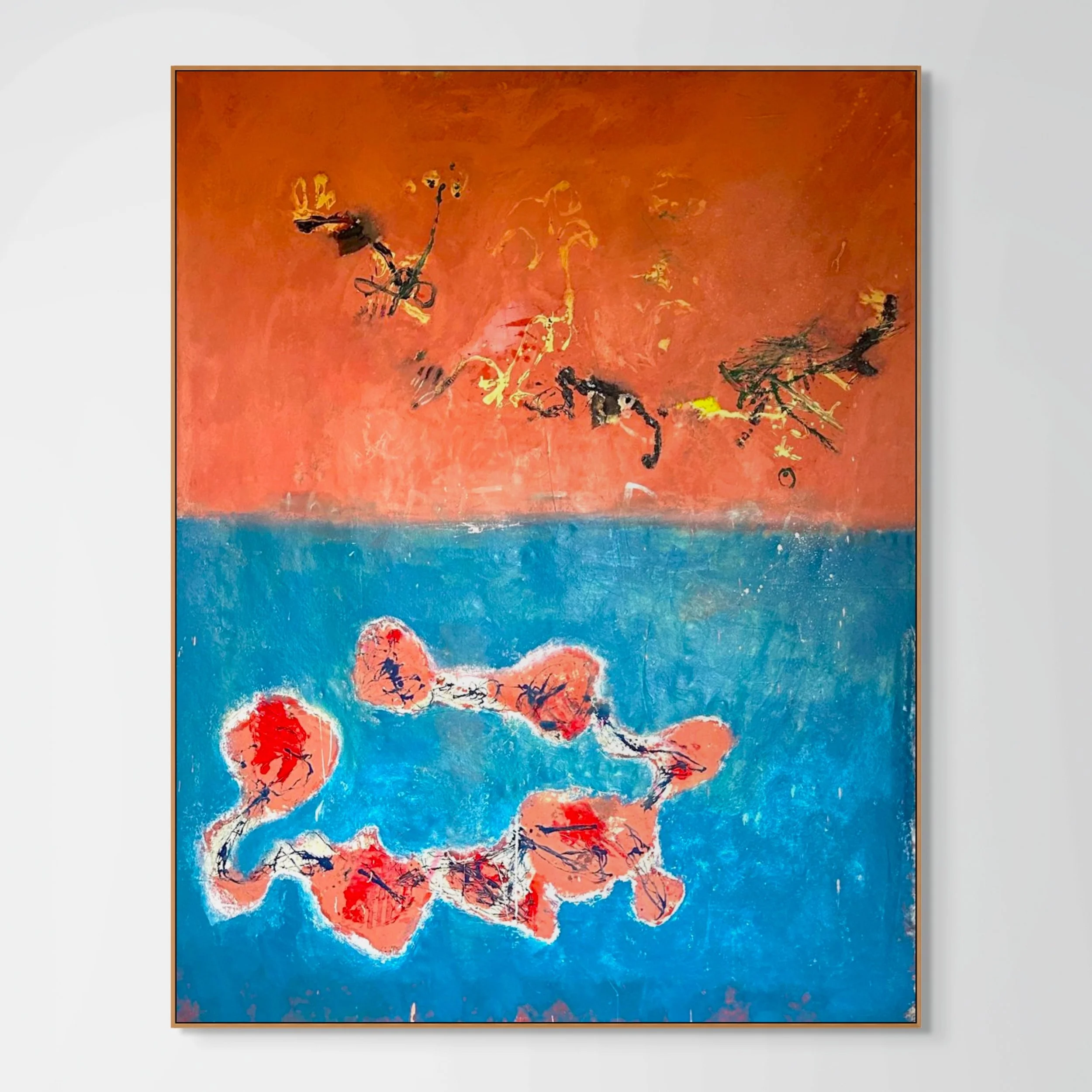 AND THROW IT IN THE OCEAN
160 x 133
Mixed Media on Canvas