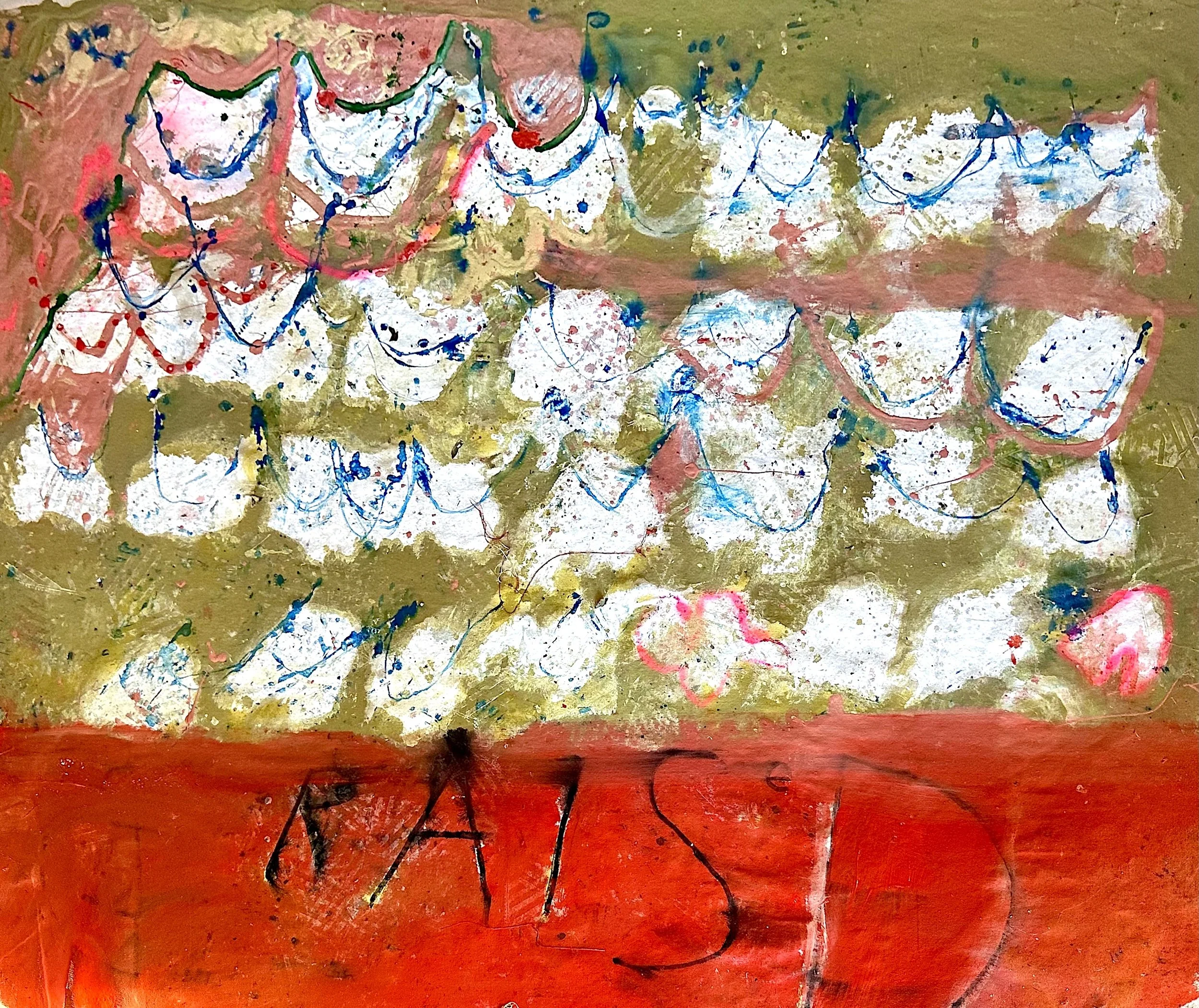 AFTER THE TENTS
140 x 170
Mixed Media on Canvas