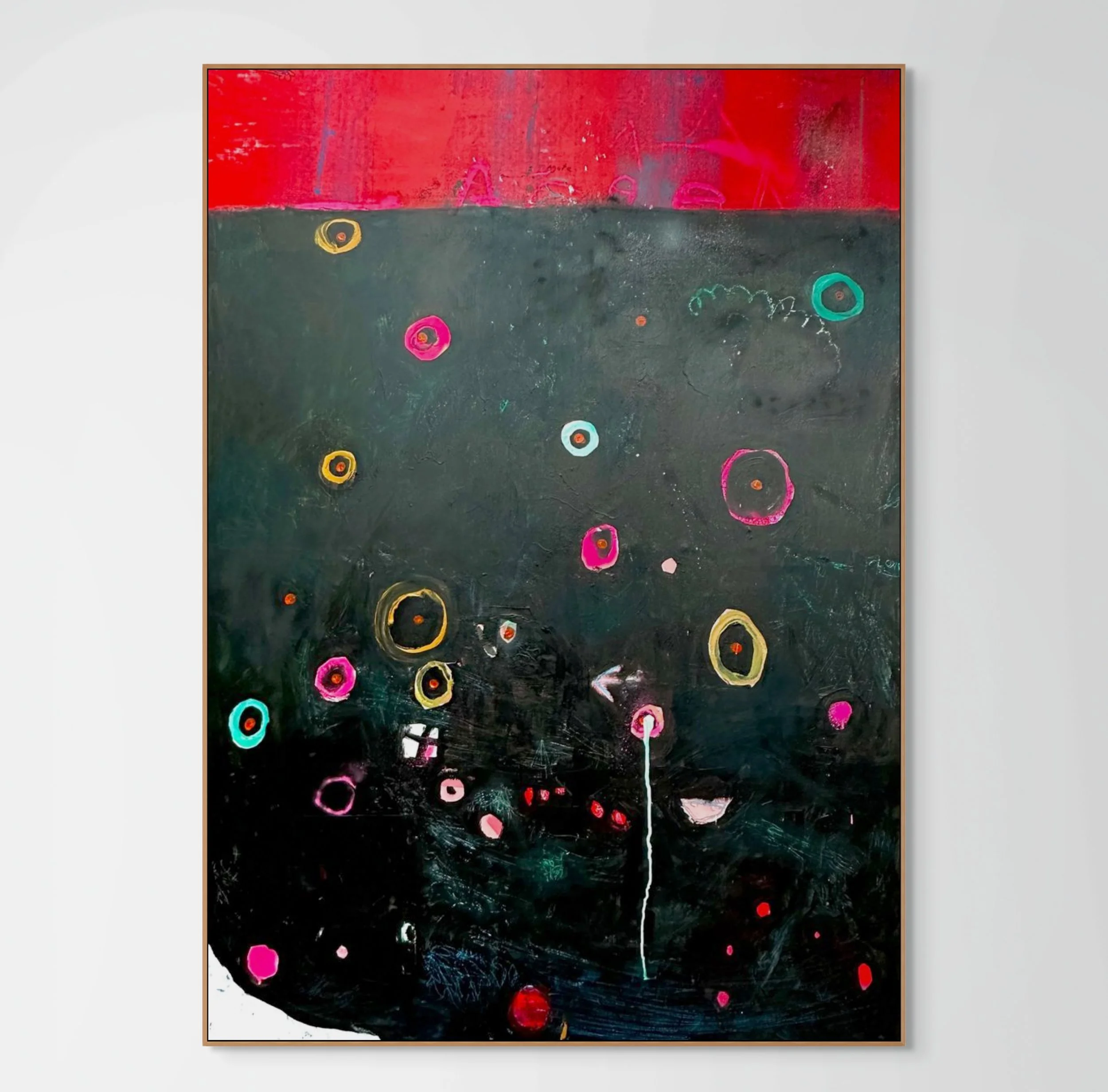 SHE PRECIPICE
197 x 133
Mixed Media on Canvas