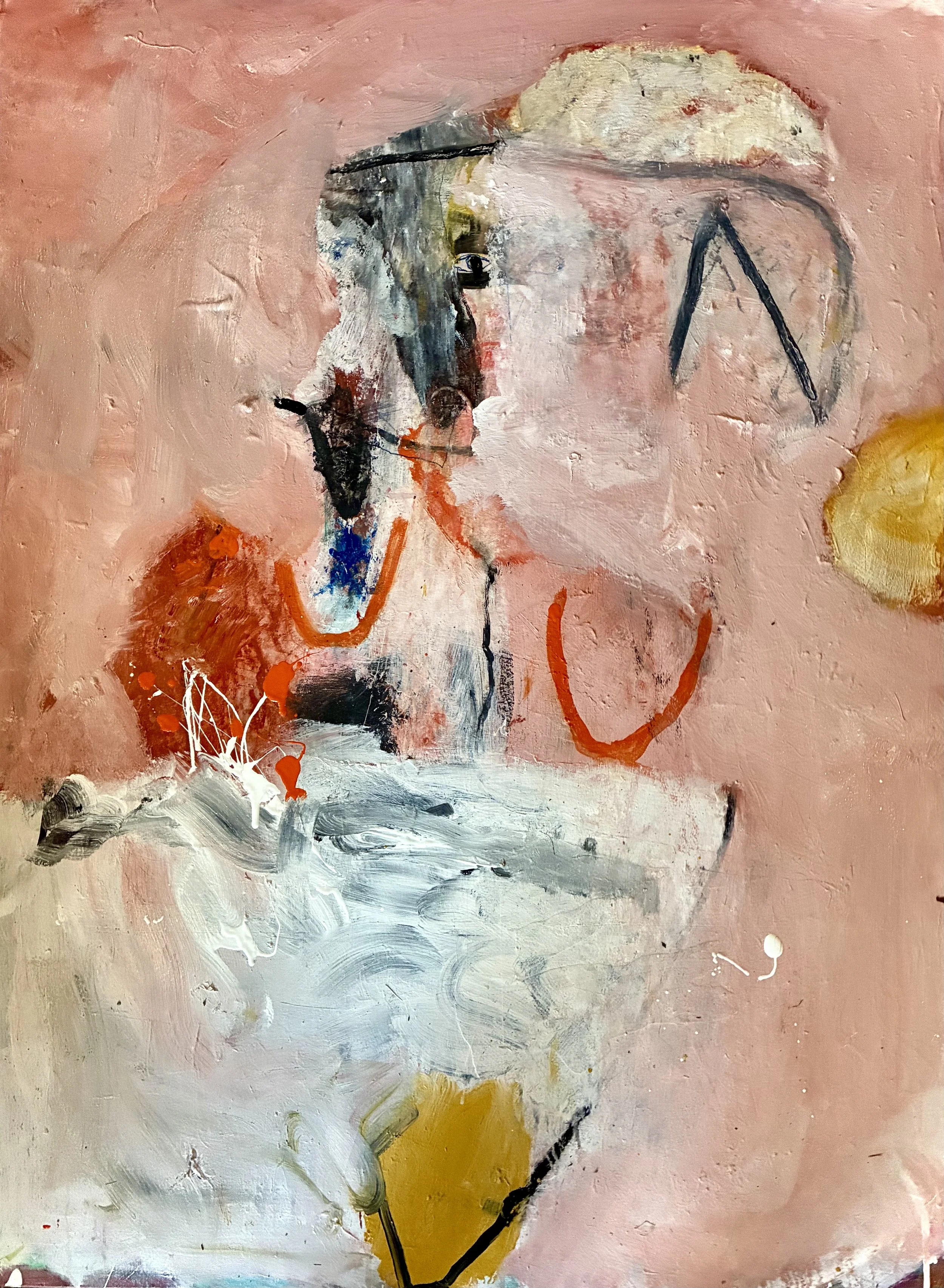 FOR THE LOVE OF LUC BRESSON
122 X 92
Mixed Media on Canvas
