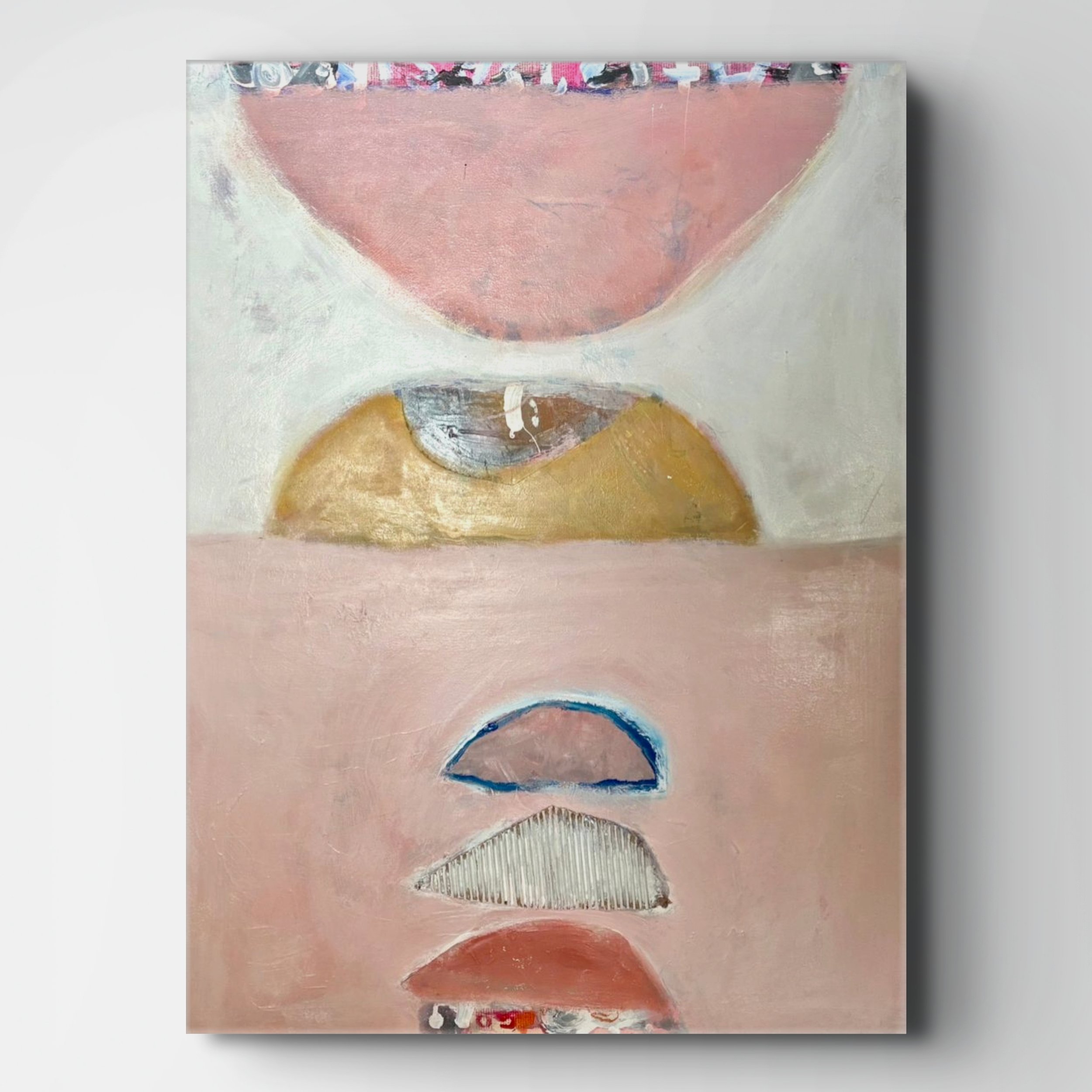 LIVING ON THE BELLY OF ITS CYCLES
122 x 92
Mixed Media on Canvas