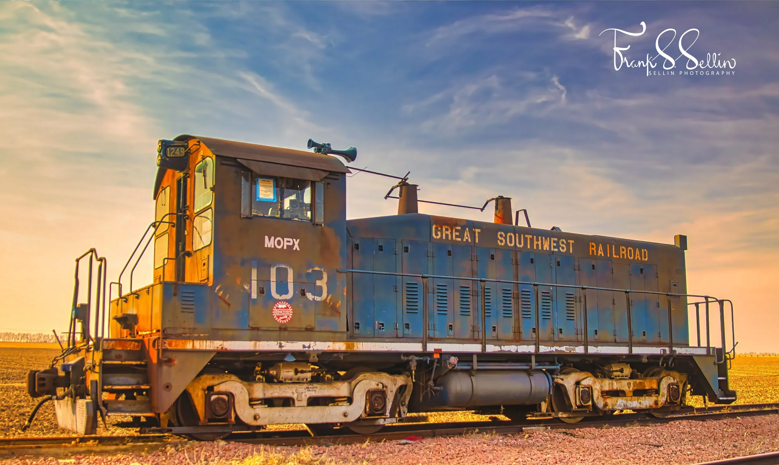 "Great Southwest Railroad Engine 103"