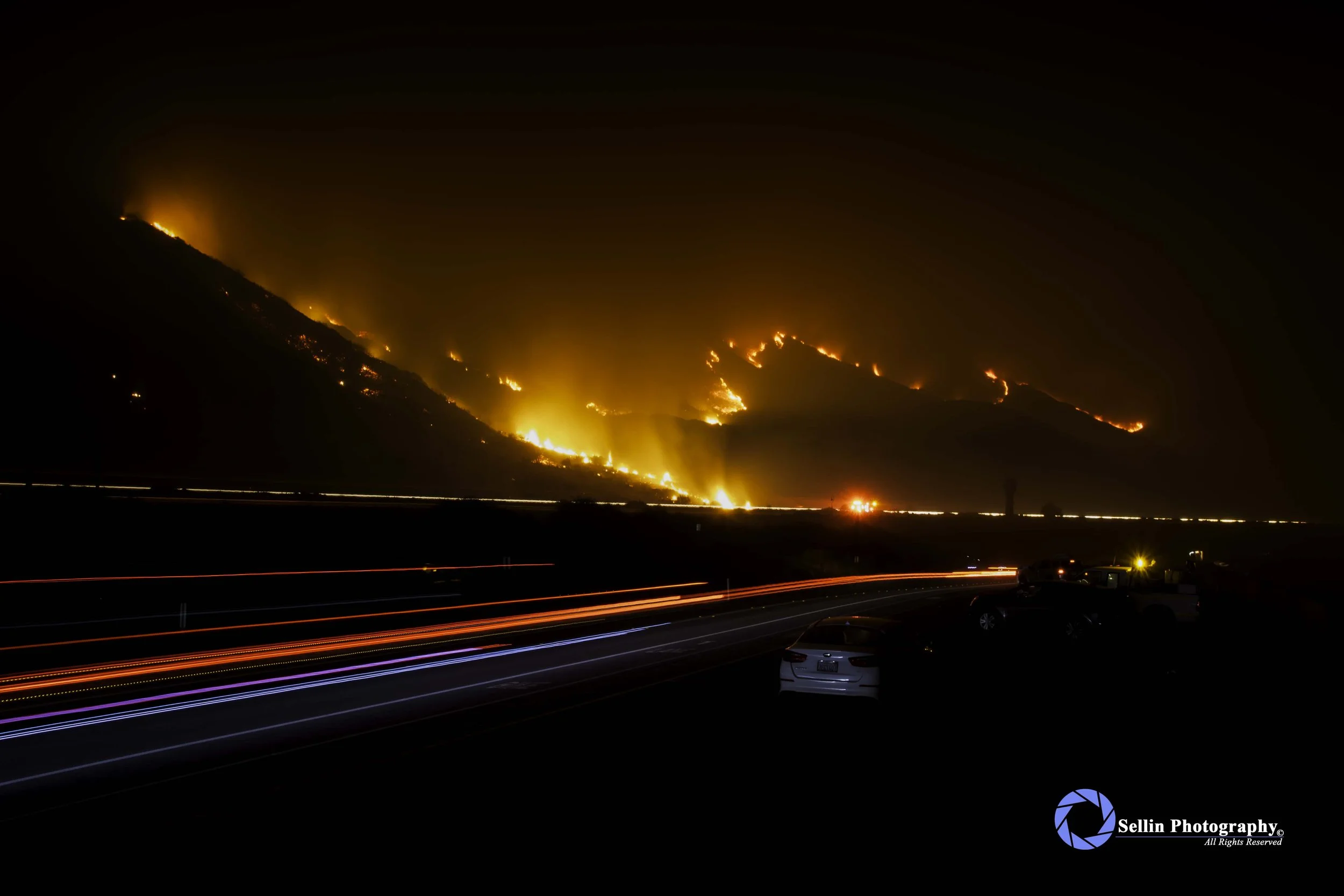 "Fire Along The Pacific Coast Highway"