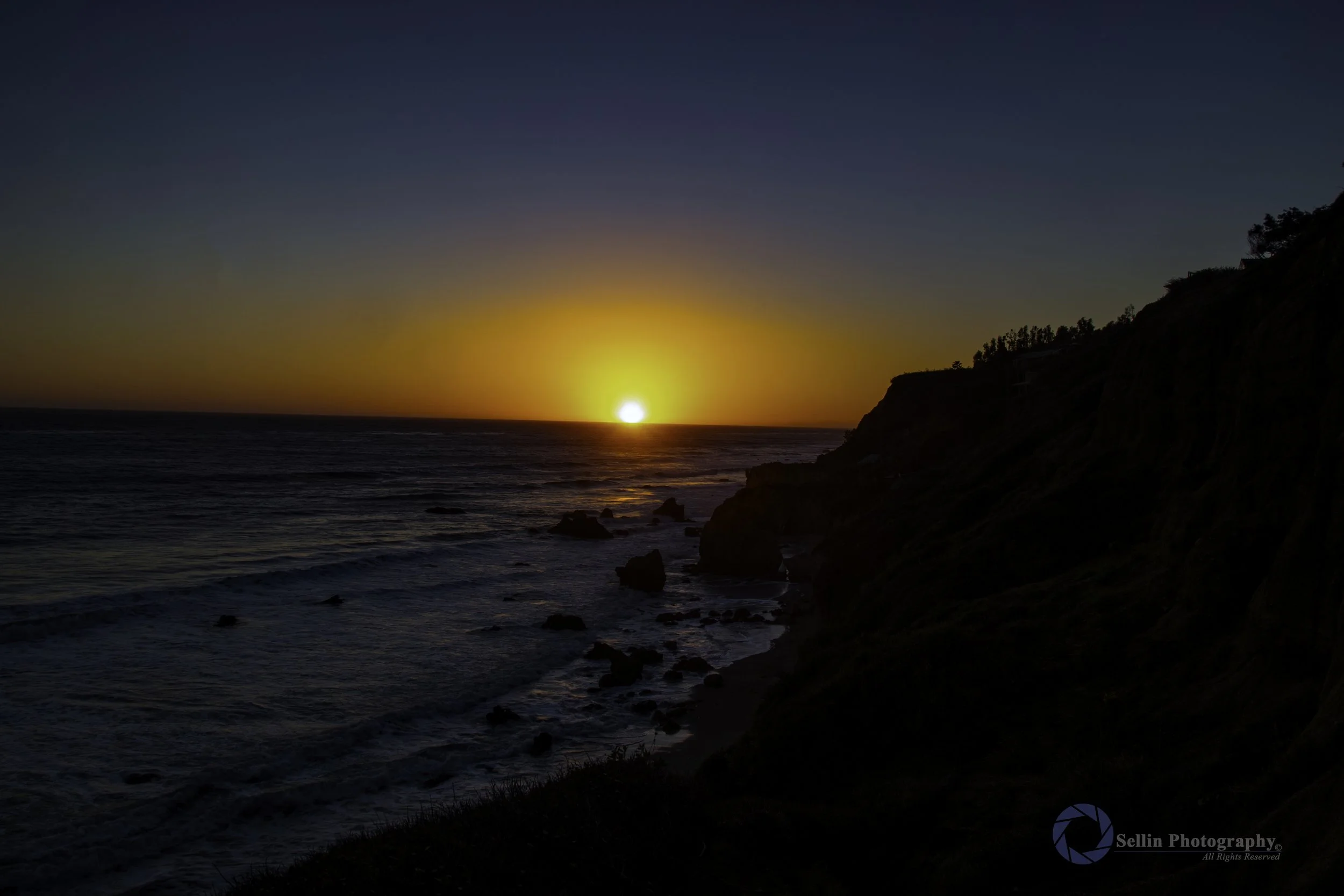 "Sunset at El Matador Beach"
