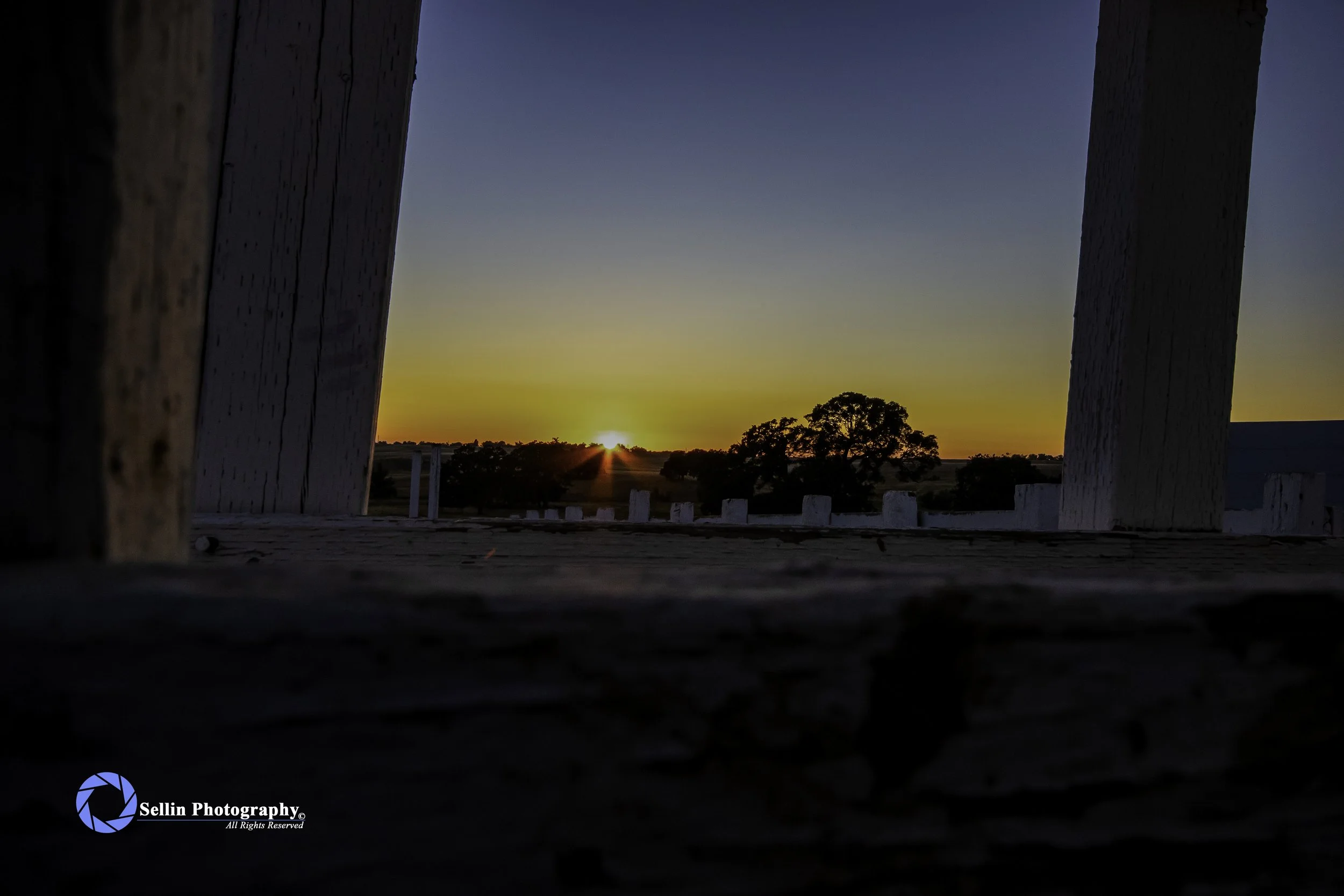 "A Slough House Sunset"