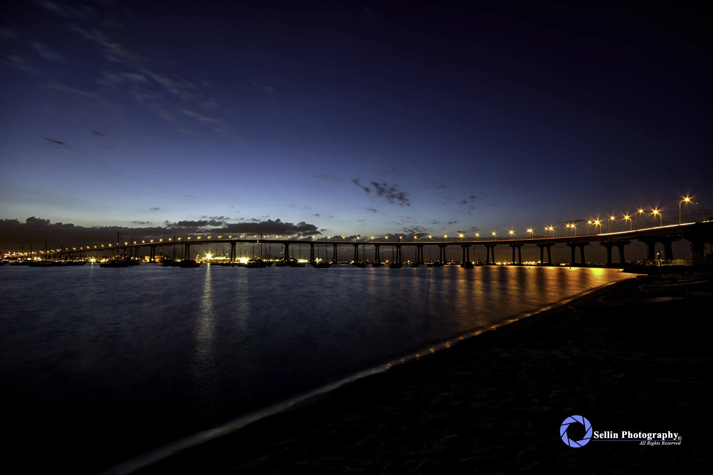 "Coronado Bridge At Day Break"