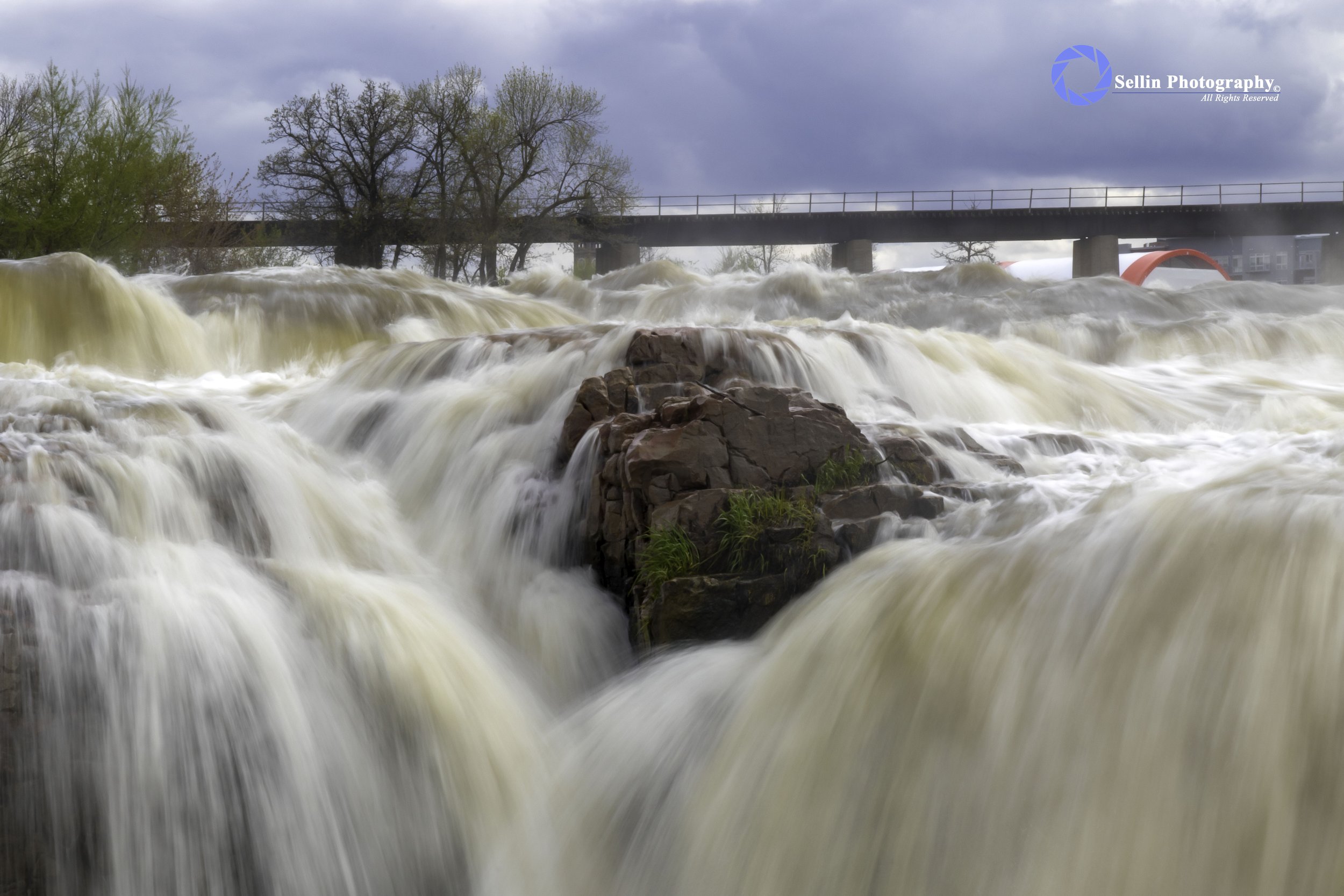 "Surrounded by Rapids"