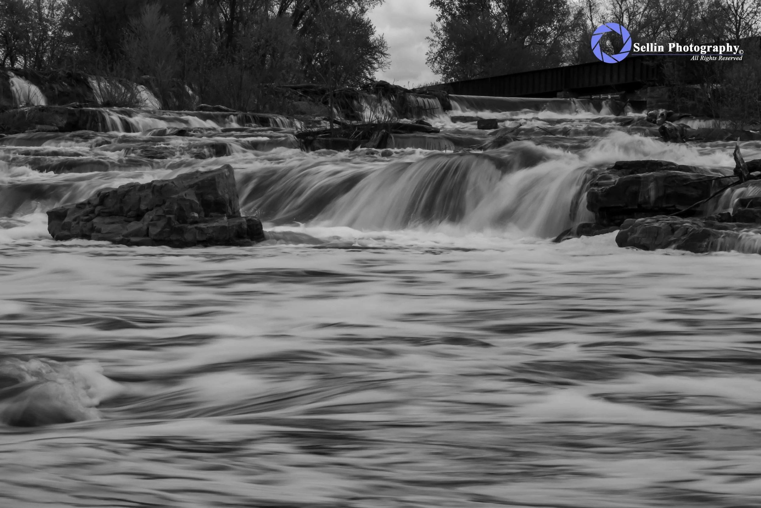 "Big Sioux River Steps Down"