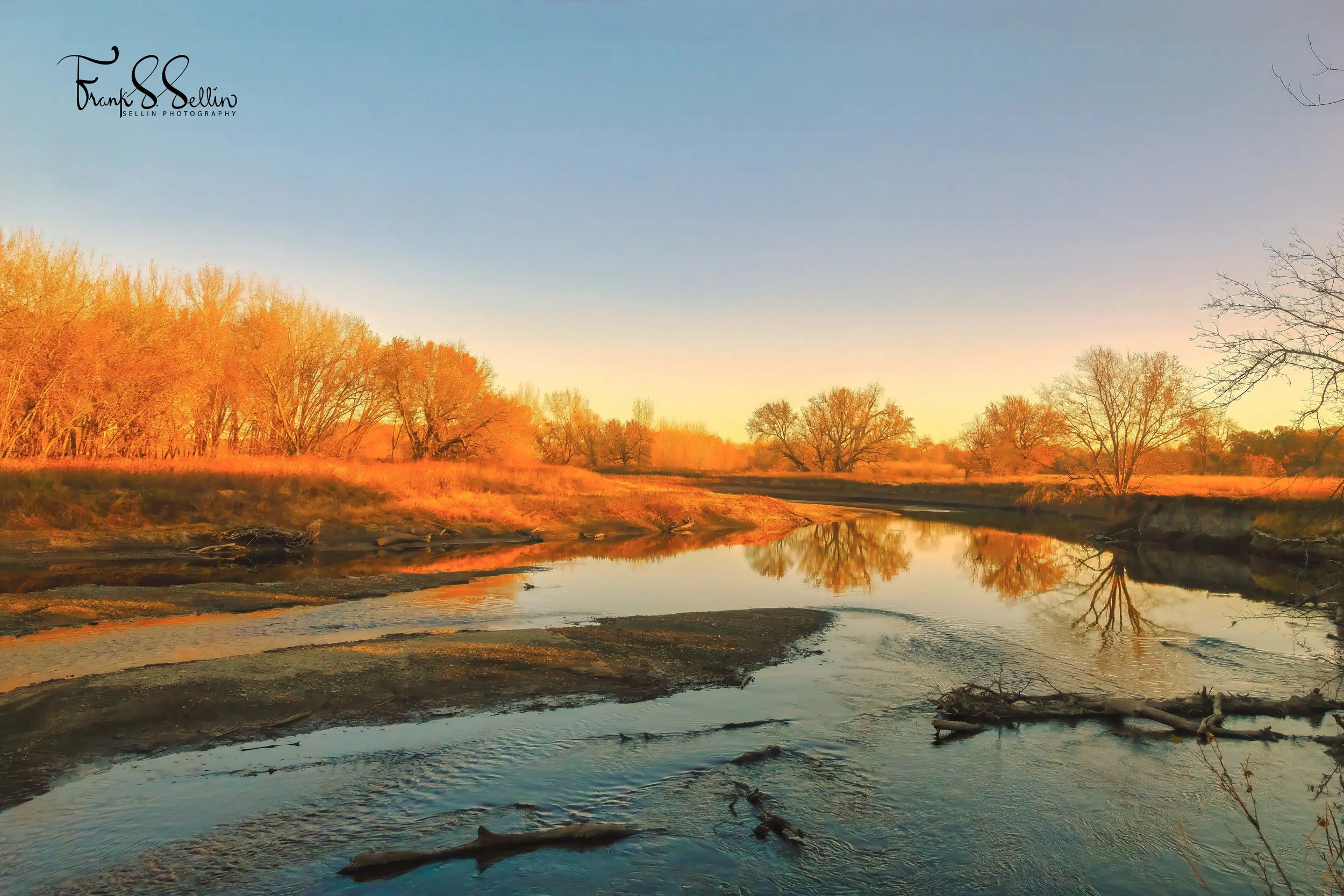 "Falls Colors Around The Bend"