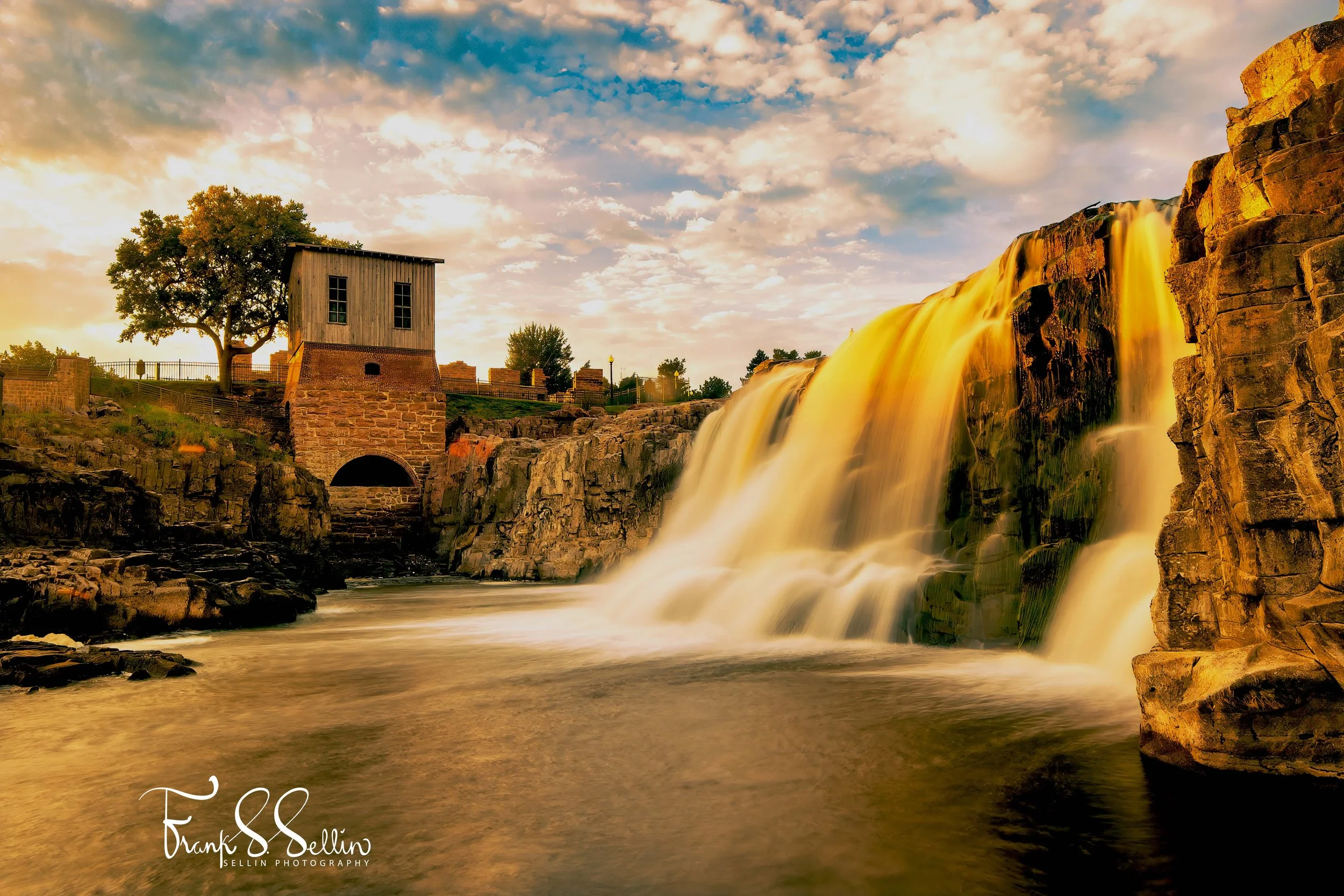 "The Falls at Sunrise"