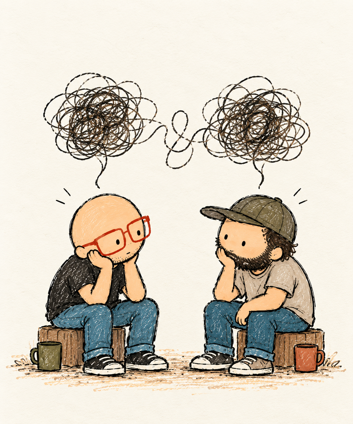 ¿Los hombres no sentimos, o no aprendemos a sentir?